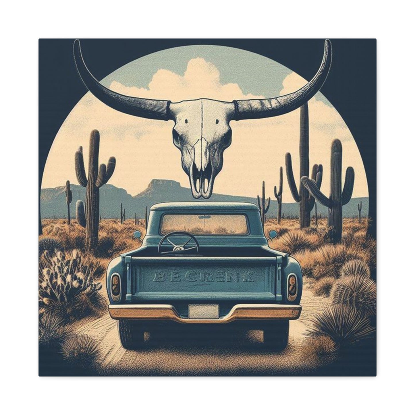 Desert Cactus Wild Poster Wall Art & Canvas Prints