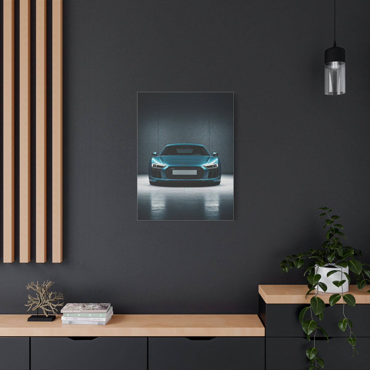 Audi R8 Precision Engineering Showcase Wall Art & Canvas Prints