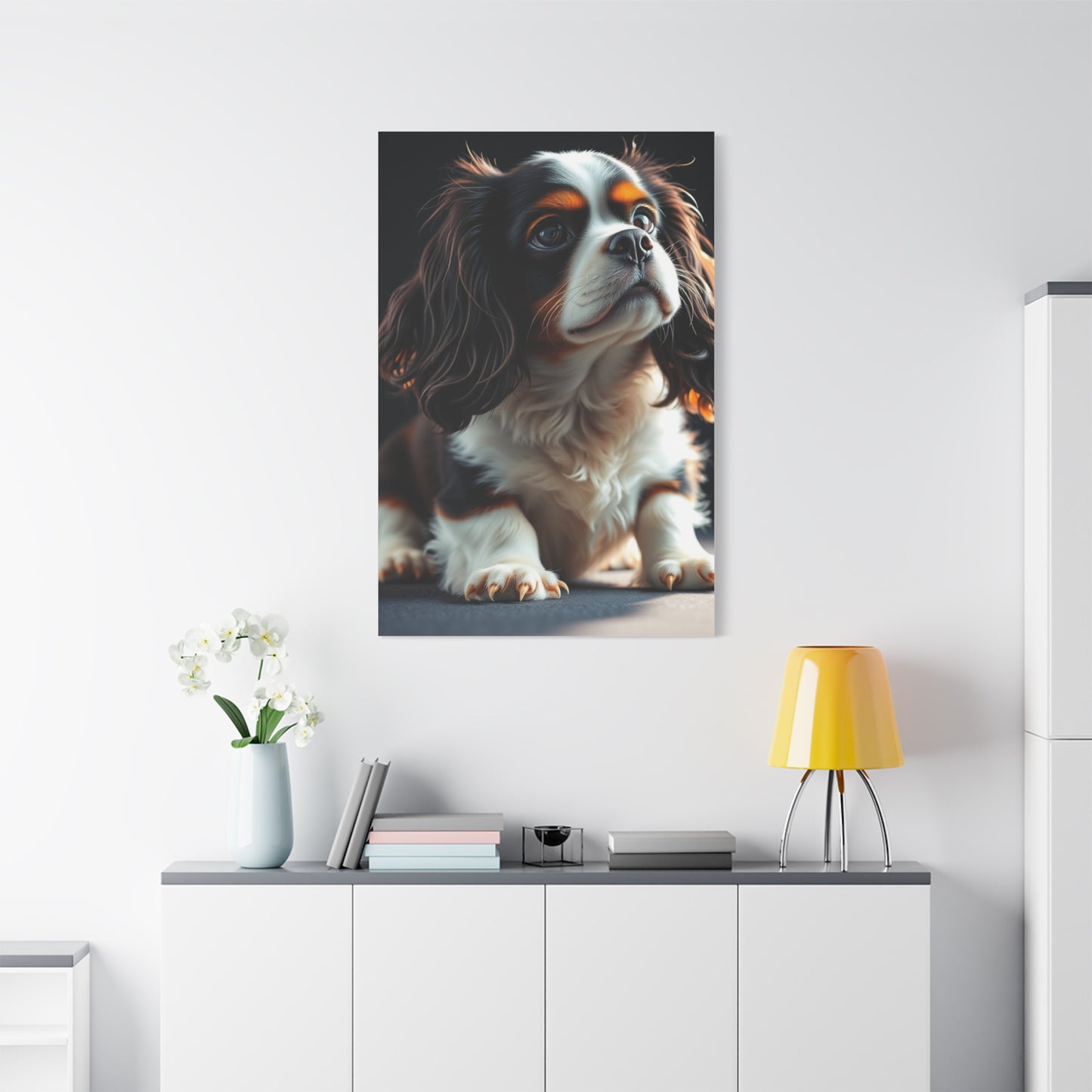 Cavalier King Charles Spaniels Art Luxury Canvas Wall Art & Canvas Print