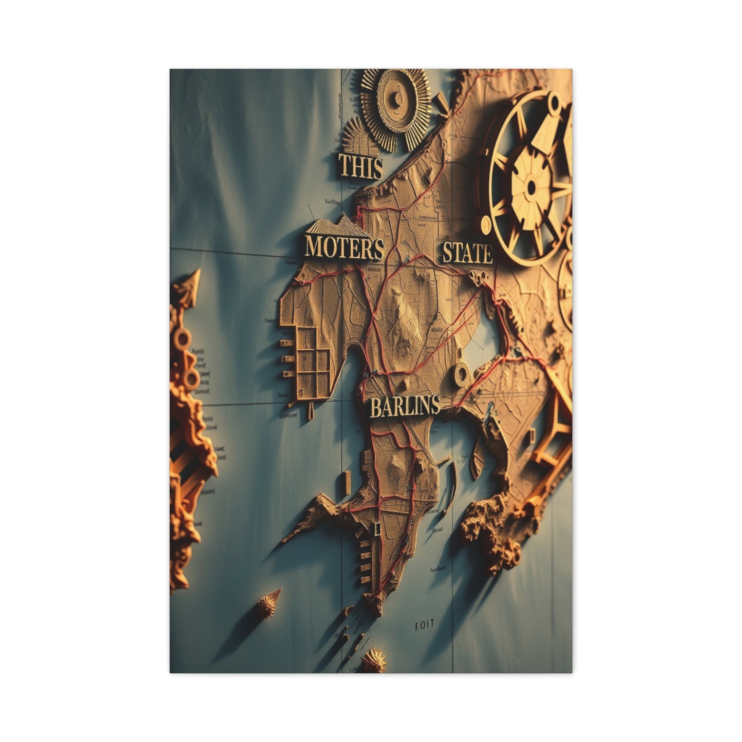 Atlas Splendor Canvas