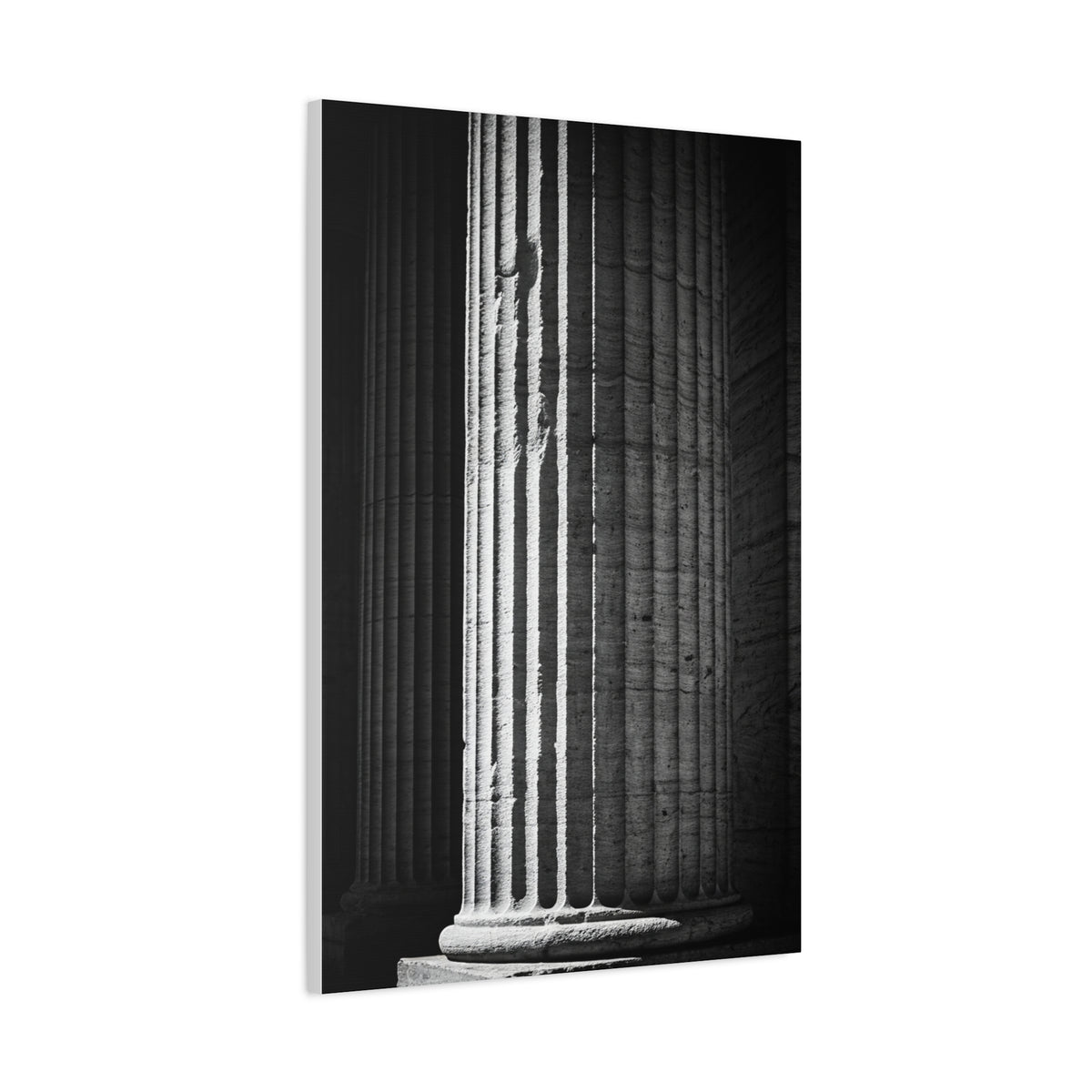 Classical Column Light and Shadow Wall Art & Canvas Prints