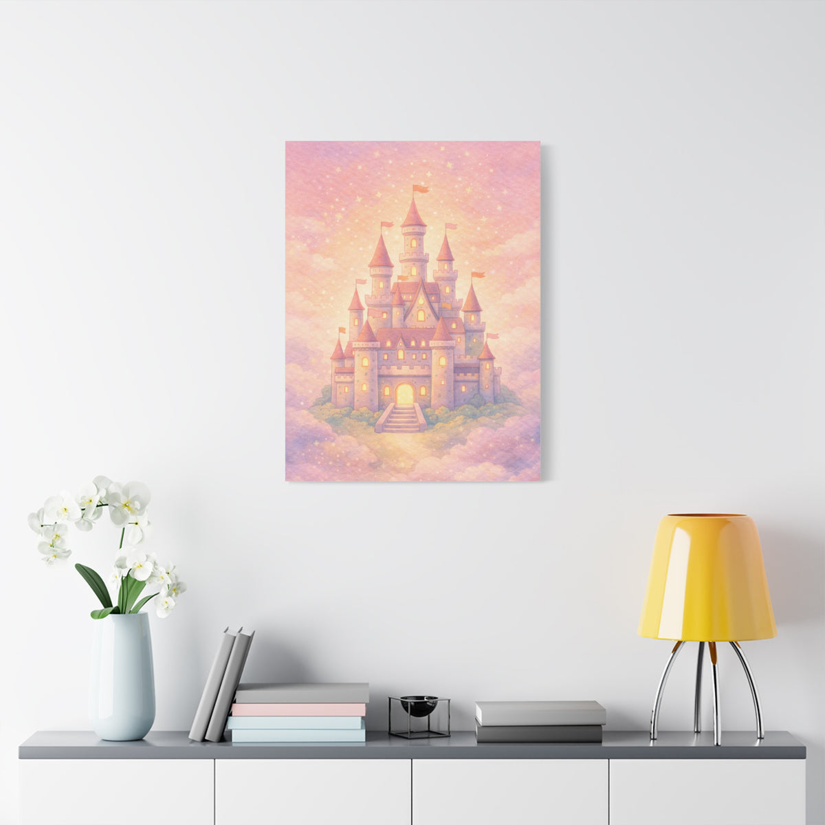 Fairytale Castle Dreamscape Wall Art & Canvas Print