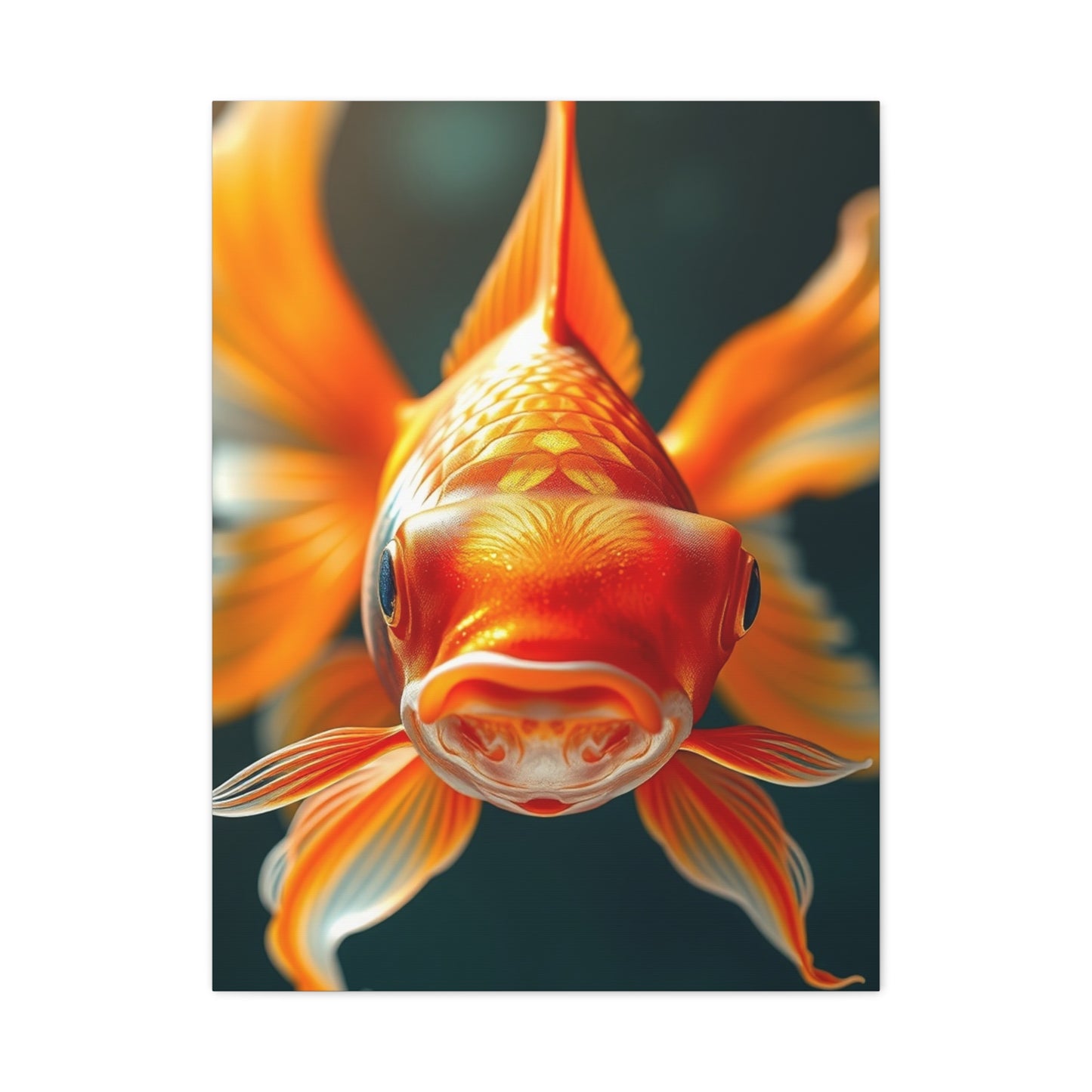 Vision Goldfish Art Art Wall Art & Canvas Print
