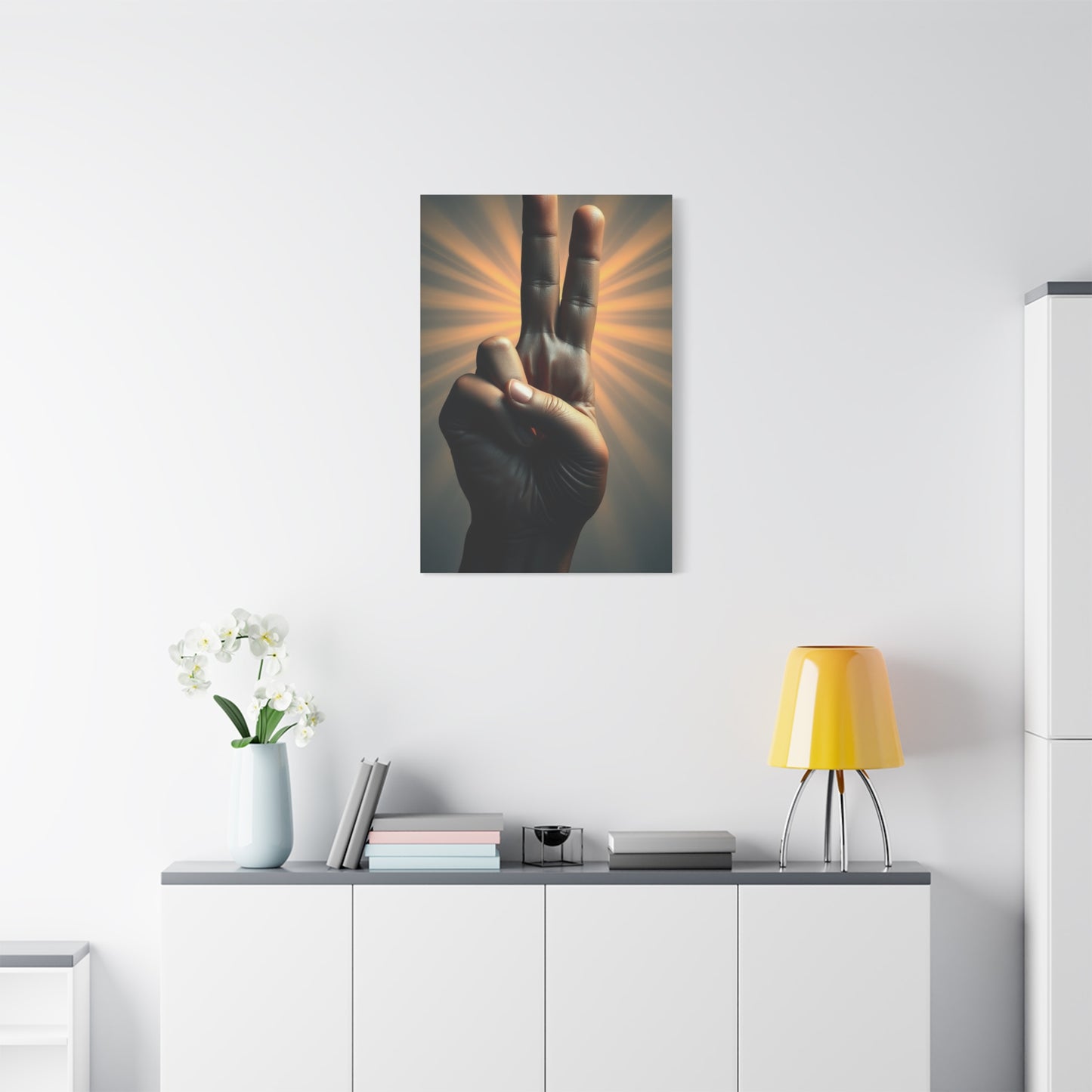 Supreme Peace Sign Art Wall Art & Canvas Print