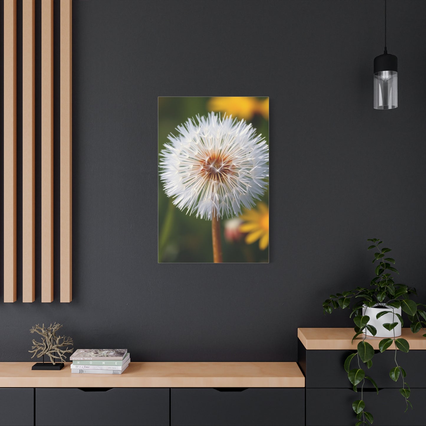 Collection Dandelion Flower Art Wall Art & Canvas Print