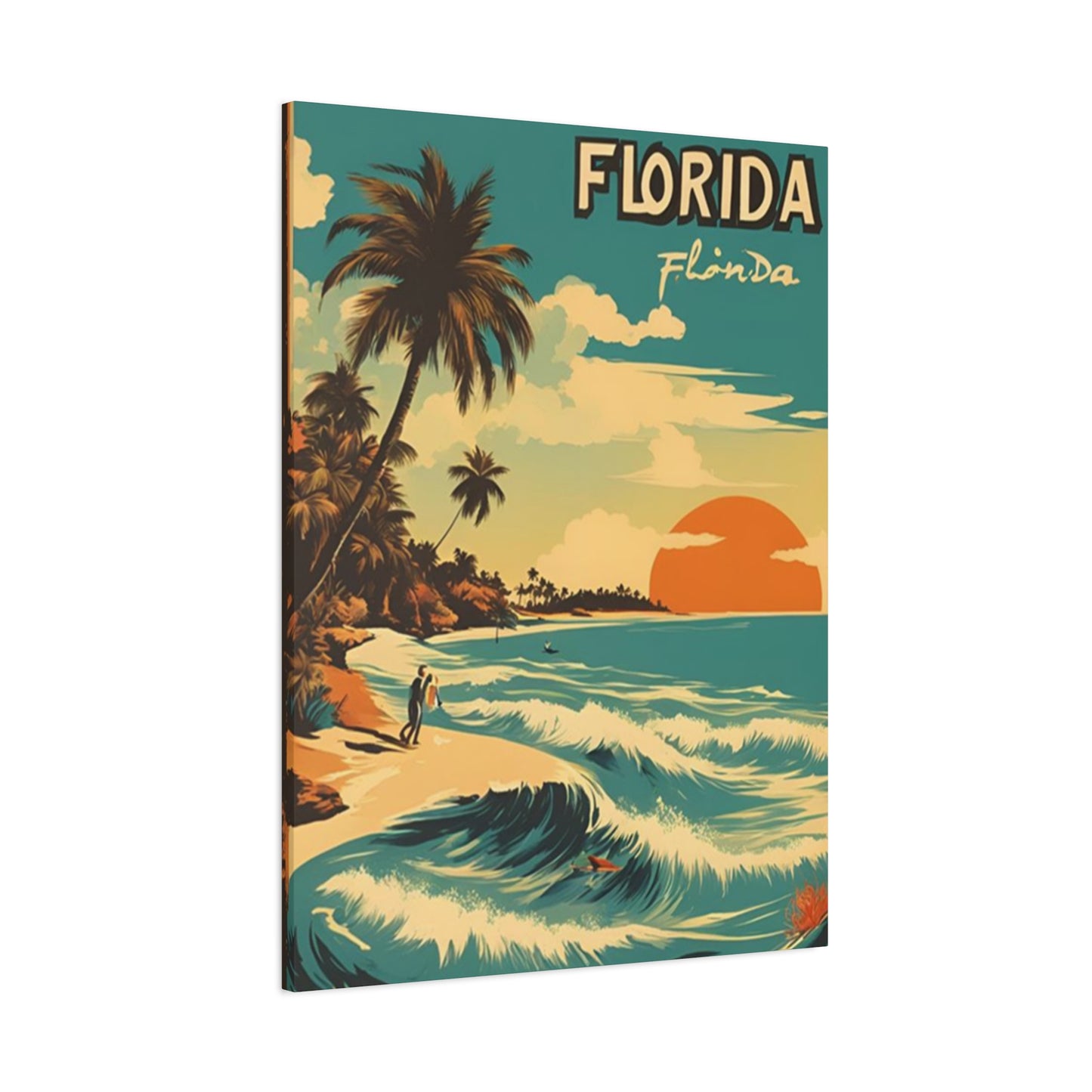 Florida Beach Poster Wall Art & Canvas Prints