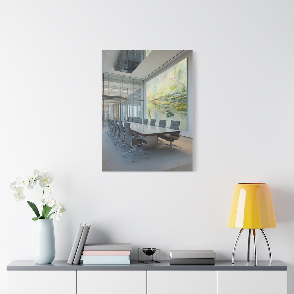 Luminous Translucent Pastel Artwork Wall Art & Canvas Print