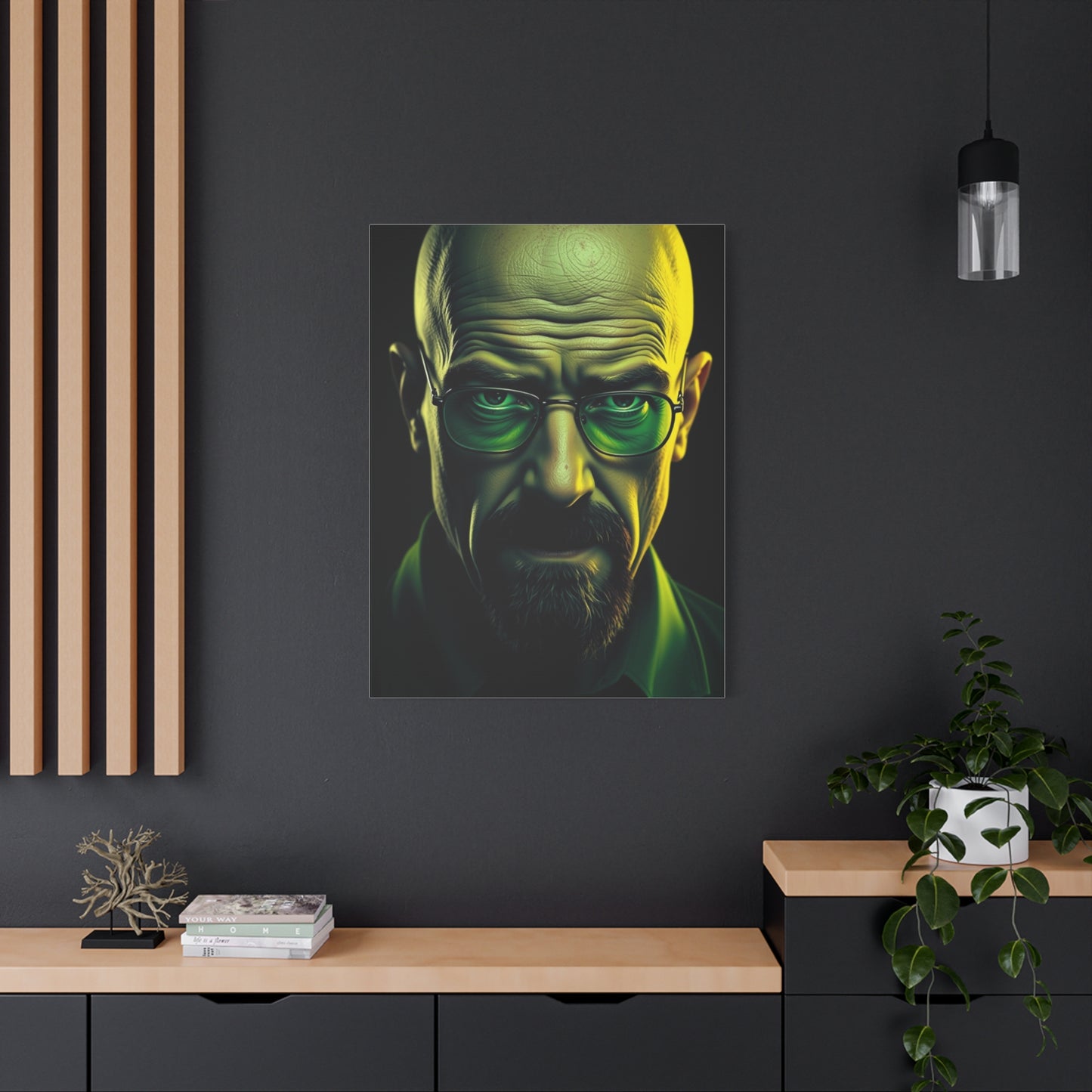 Vision Breaking Bad Art Art Wall Art & Canvas Print