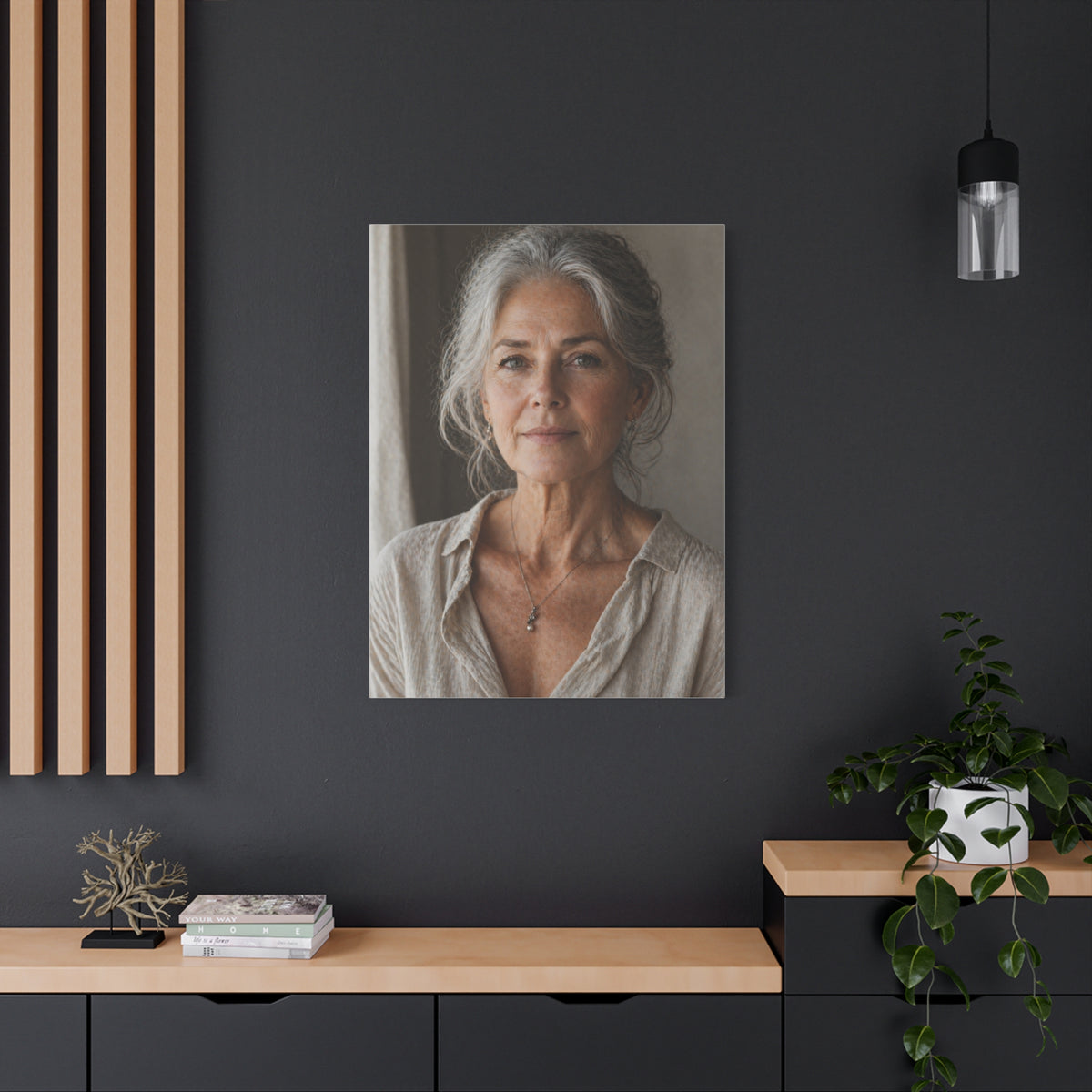 Mature Natural Light Portrait Wall Art & Canvas Print