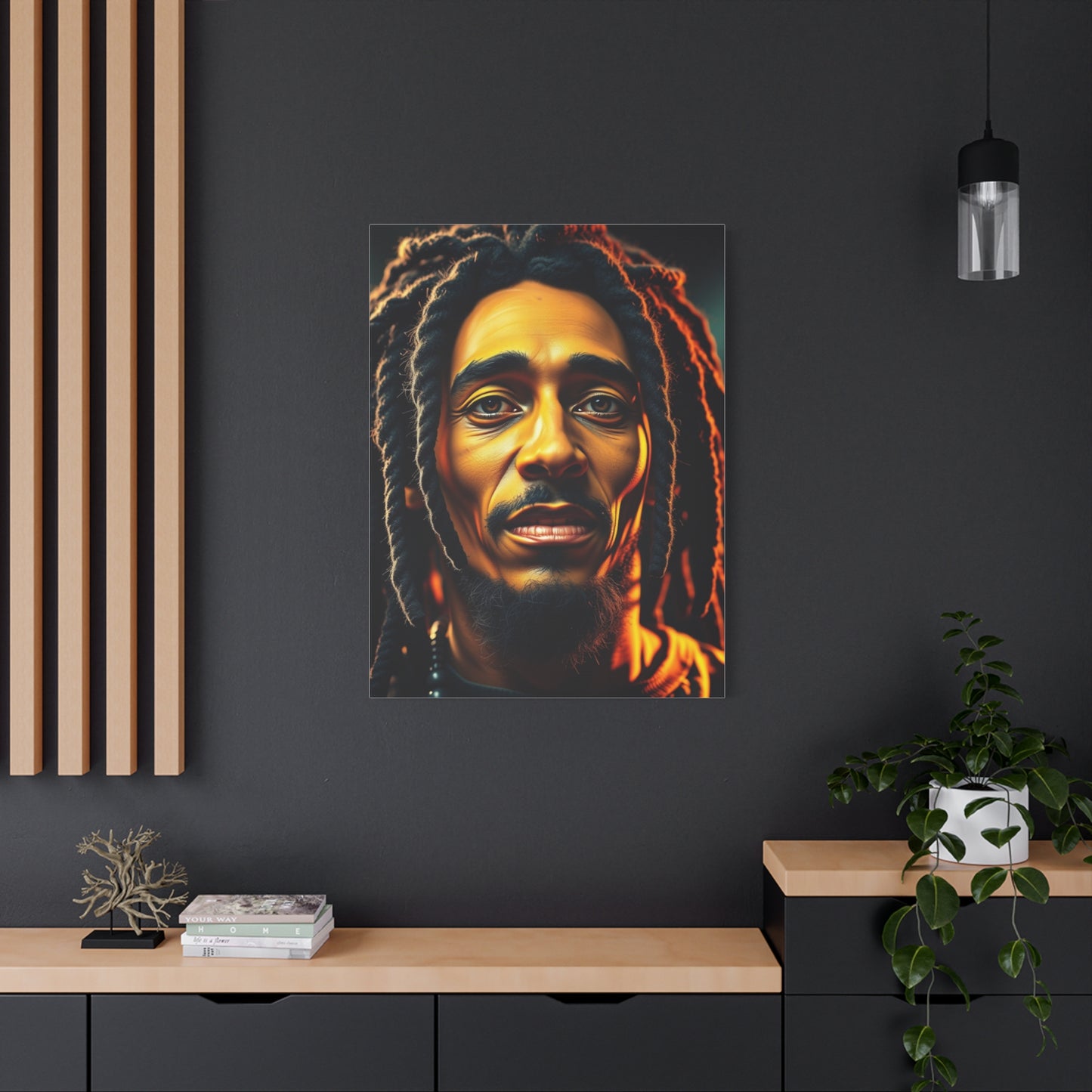 Cosmic Groove Portrait Wall Art & Canvas Print