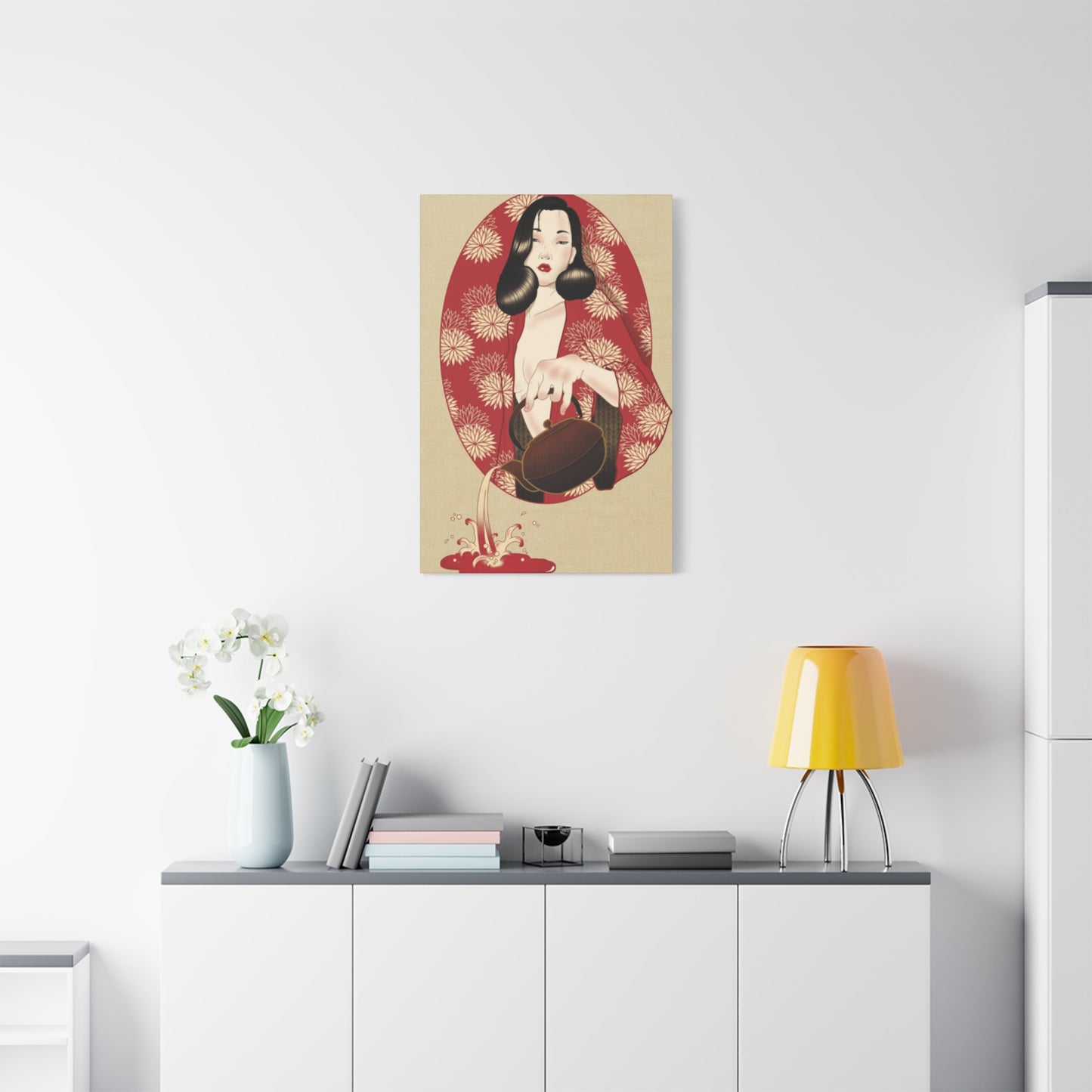 Geisha Portrait Wall Art & Canvas Prints