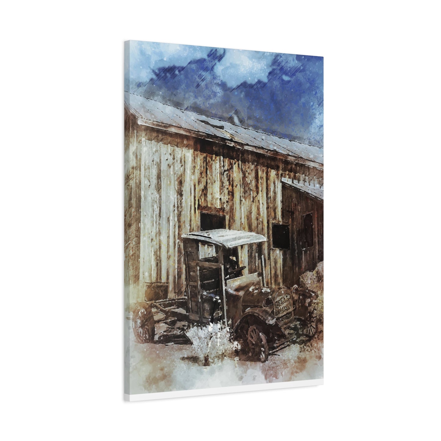 Vintage Car Wall Art & Canvas Prints