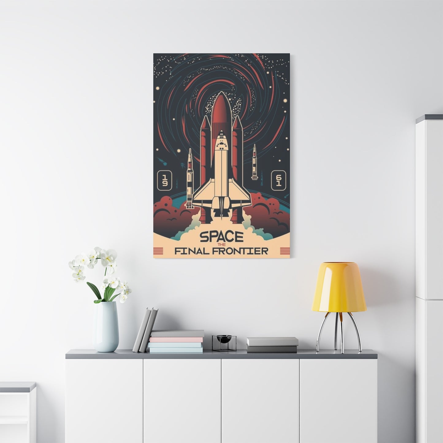 1961 The Space Frontier Wall Art & Canvas Prints