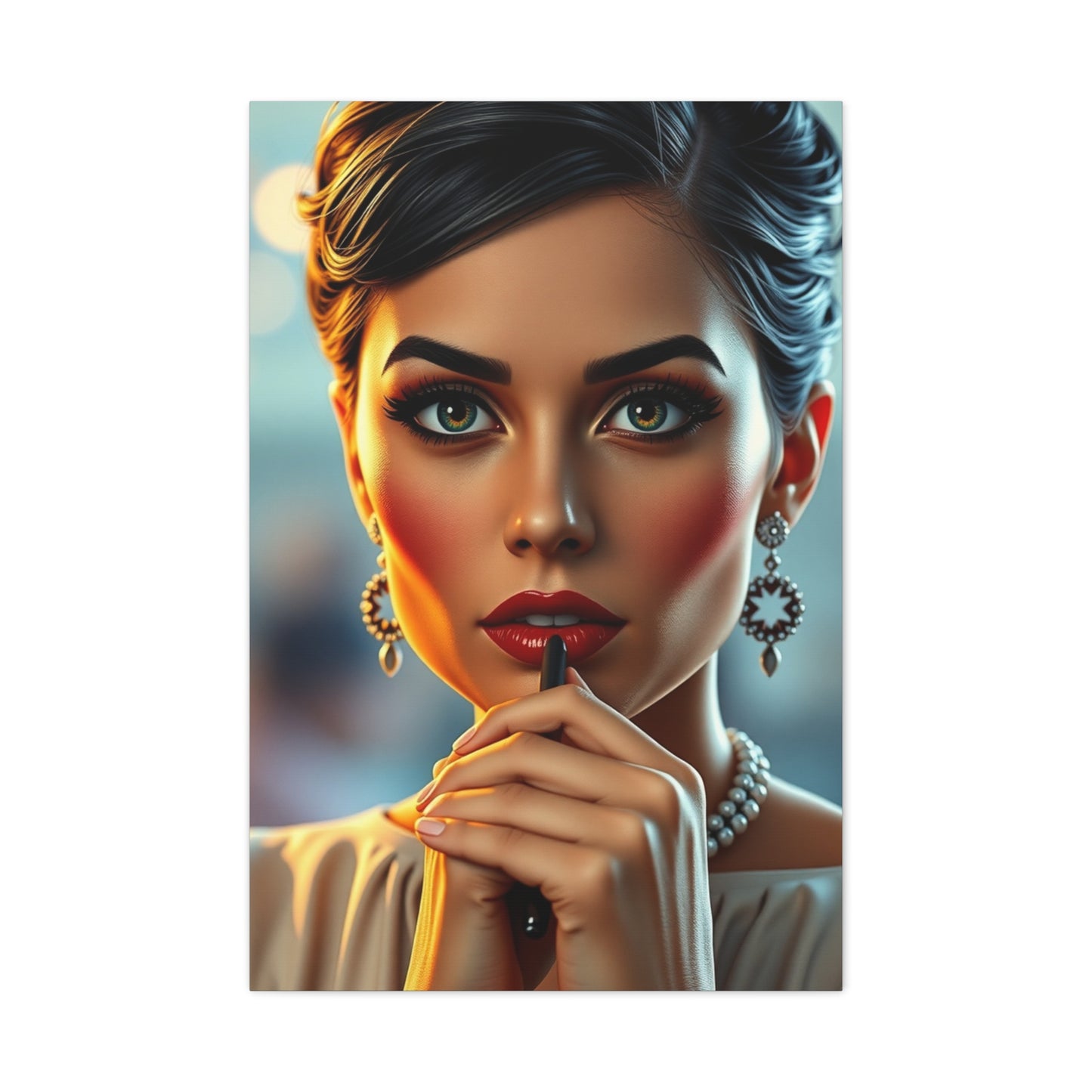 Breakfast At Tiffany’s Characters Art Supreme Canvas Wall Art & Canvas Print