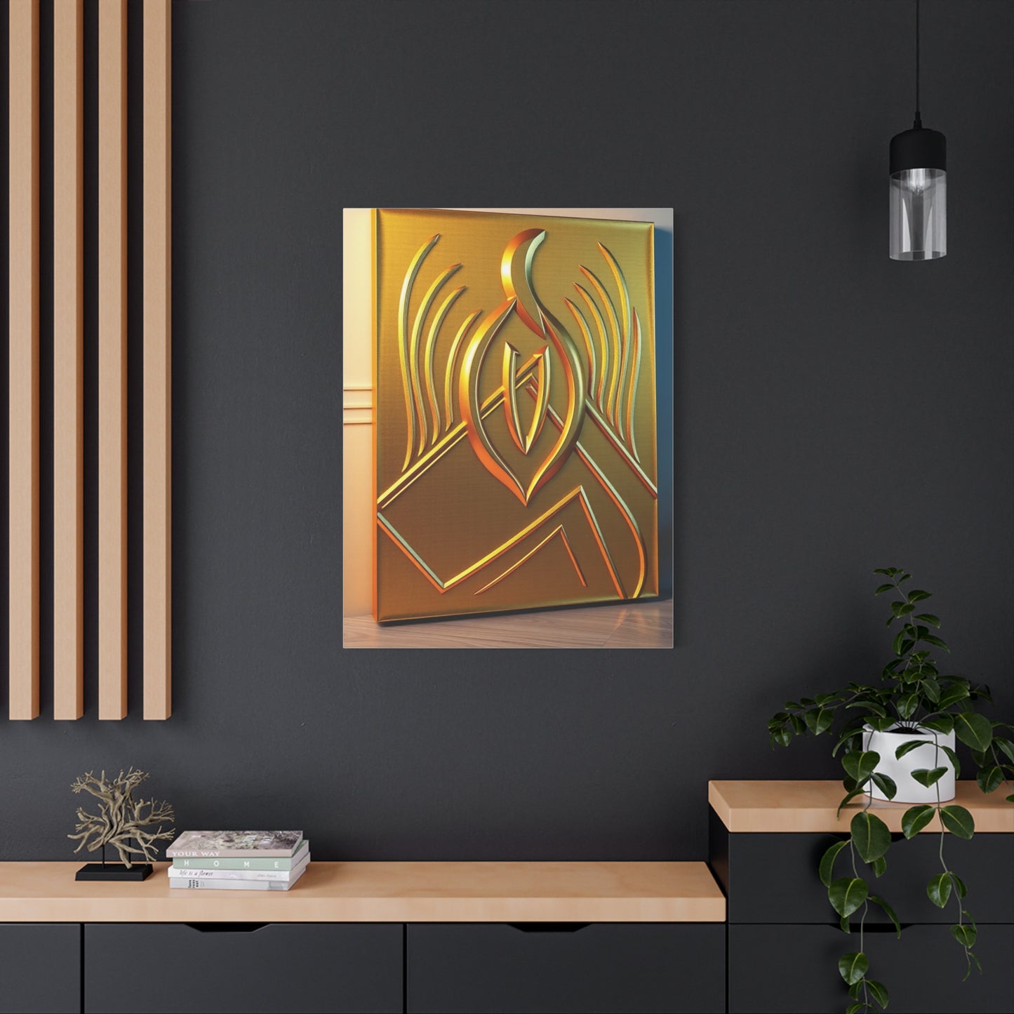 Supreme Gold & Silver Canvas Art Collection Wall Art & Canvas Print