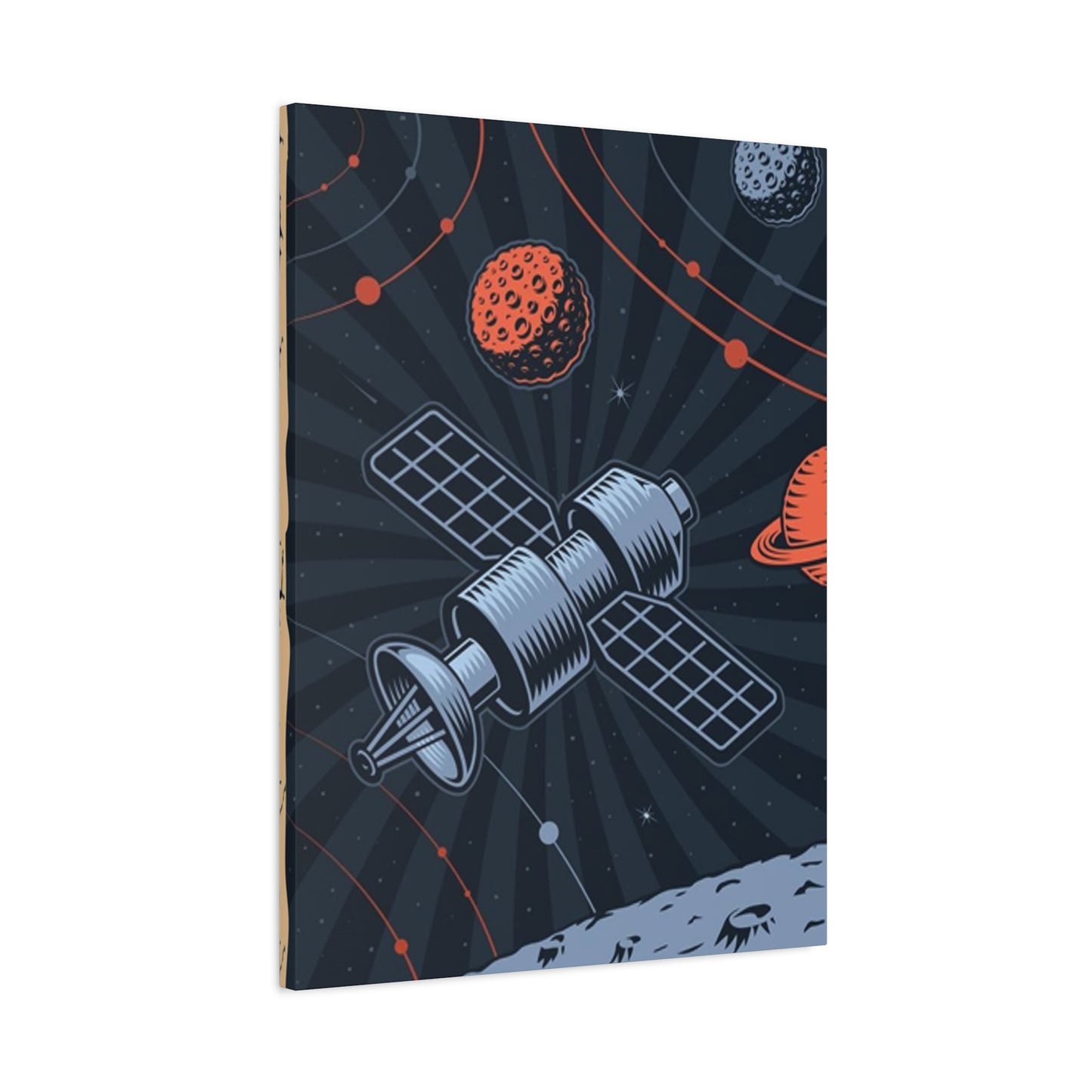 Satellite Poster Wall Art & Canvas Prints