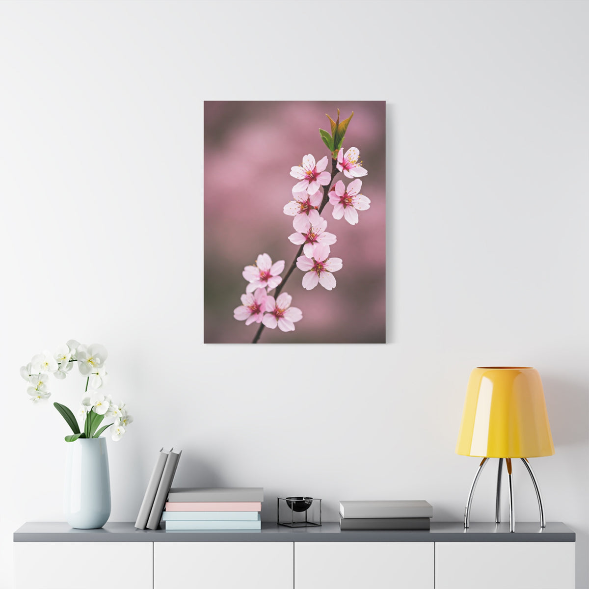 Soft Macro Cherry Blossom Floral Photography Wall Art & Canvas Prints