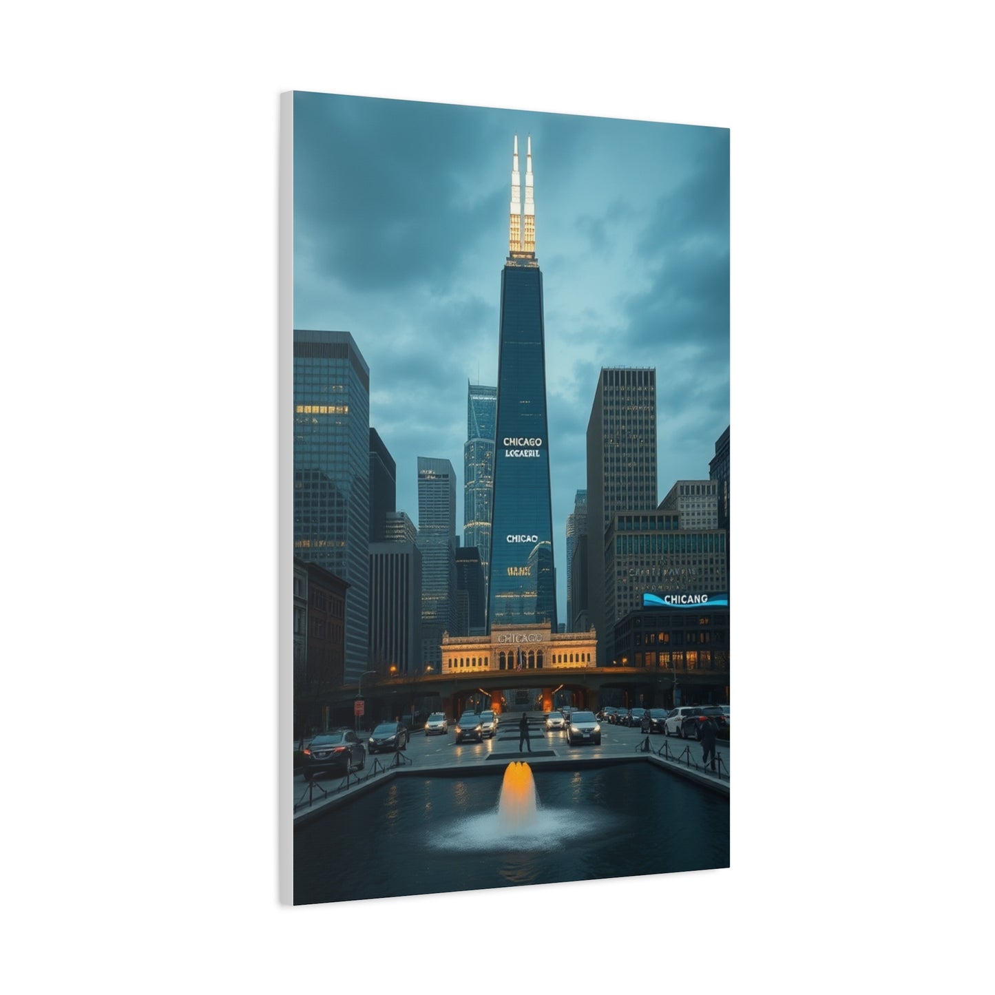 Chicago Art Supreme Canvas Gallery Wall Art & Canvas Print