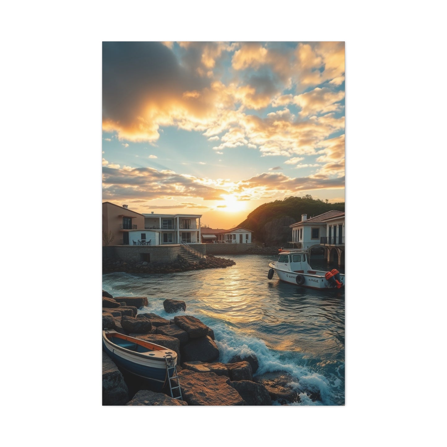 Maritime Elegance Canvas Wall Art & Canvas Print