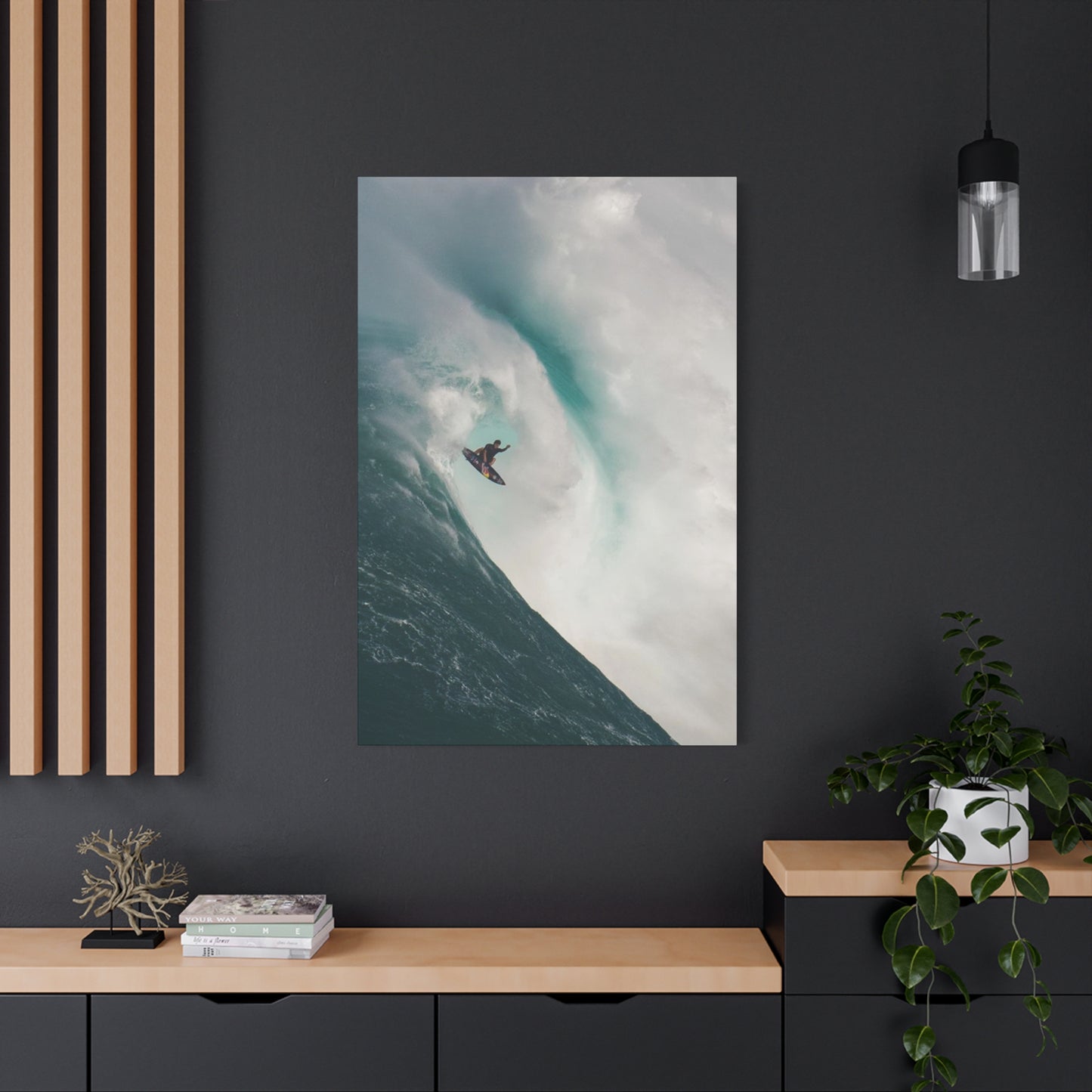 Huge Surfing Wave Wall Art & Canvas Prints