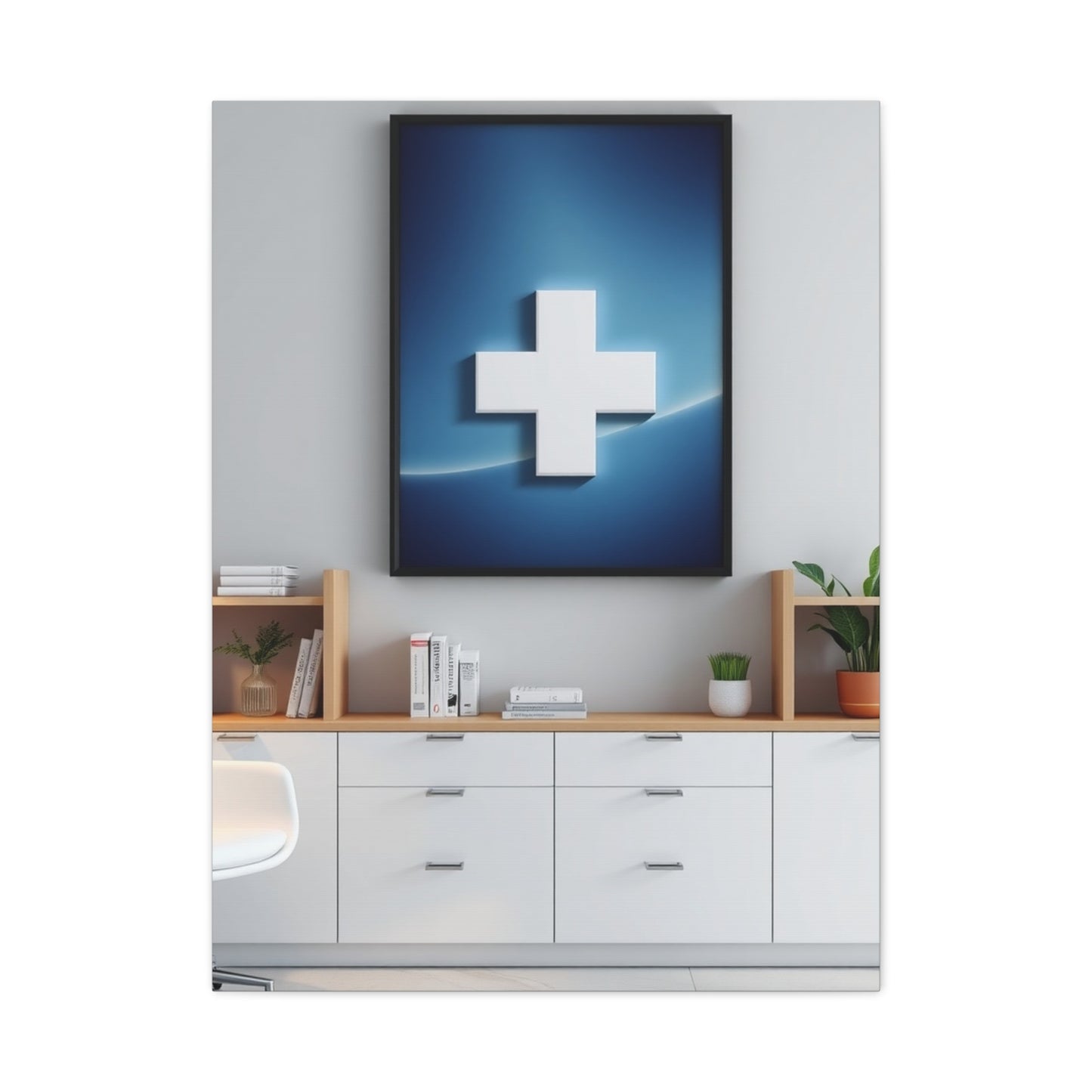 Clinic Office Decor Art Refined Canvas Wall Art & Canvas Print