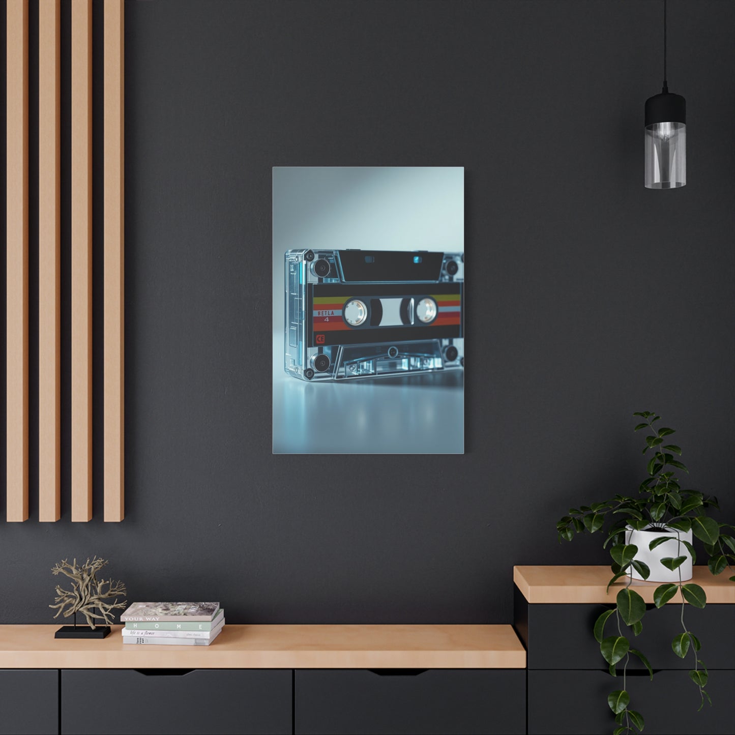 Cassette Tapes Art Refined Canvas Wall Art & Canvas Print