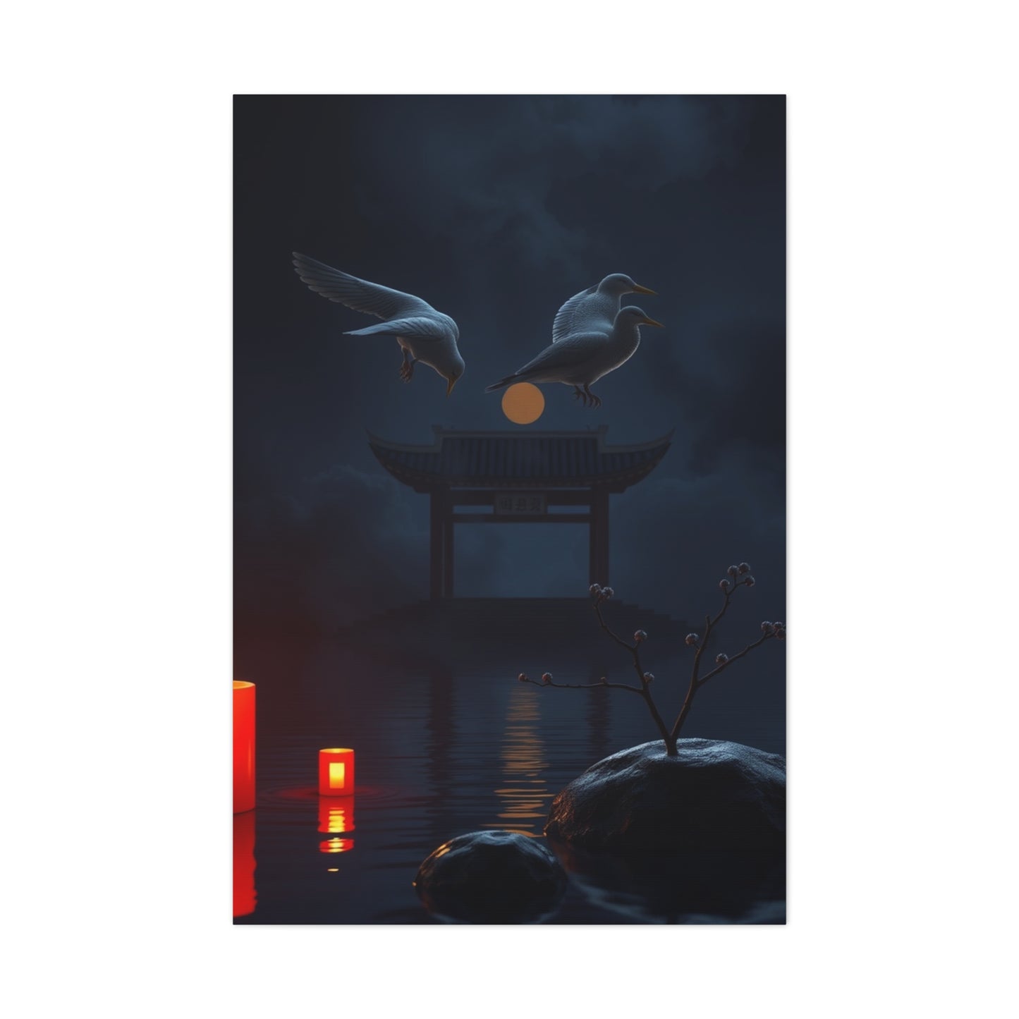 Velvet Silence Panorama Wall Art & Canvas Print