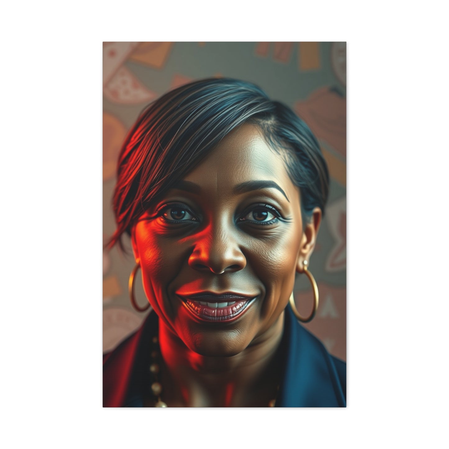 Kamala Harris Art Supreme Canvas Wall Art & Canvas Print