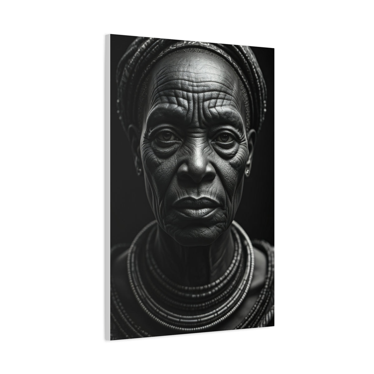 Enduring Grace Black & White Portrait Wall Art & Canvas Prints