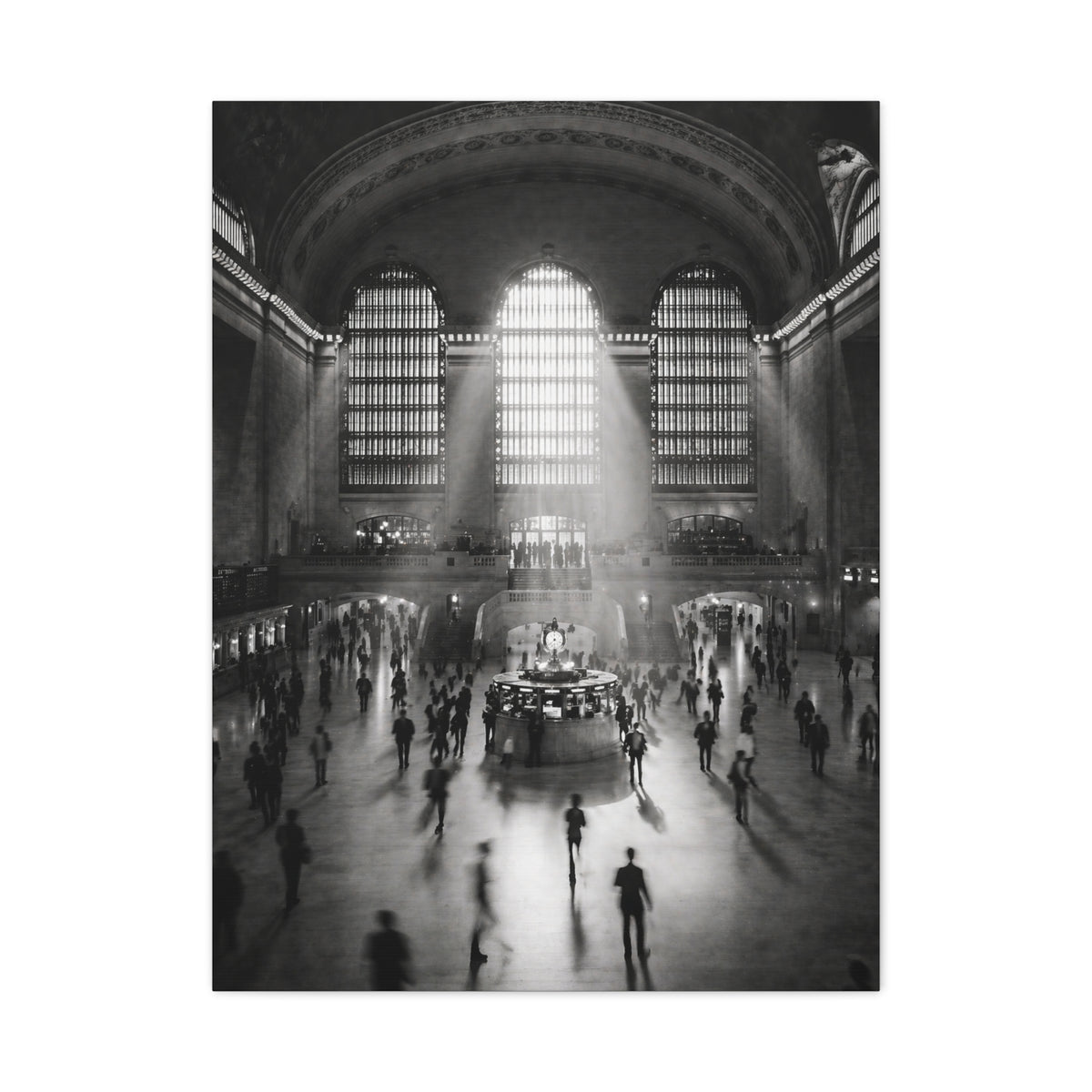 Grand Central Light & Motion Study Wall Art & Canvas Print