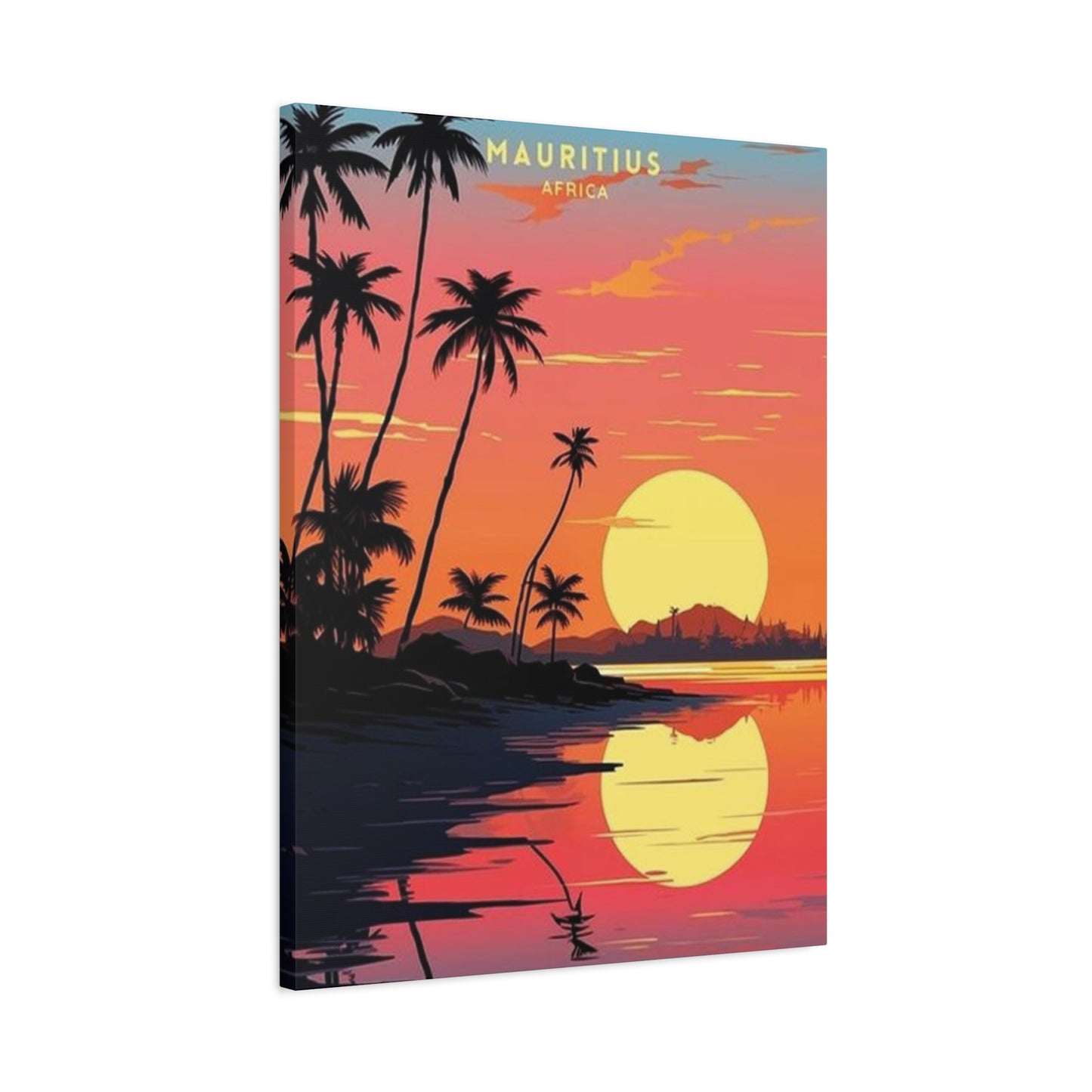 Mauritius Resort Poster Wall Art & Canvas Prints