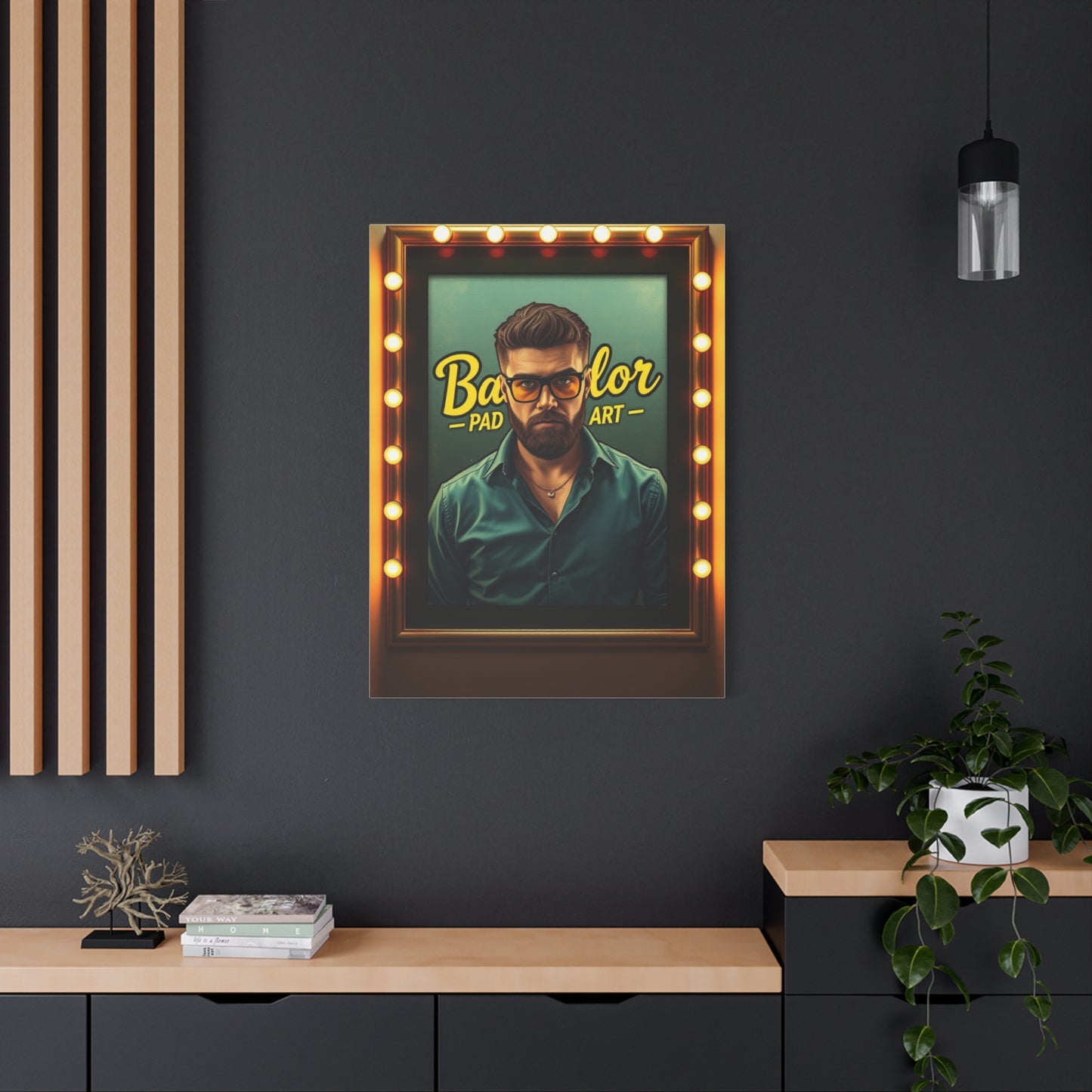 Bachelor Pad Art Refined Canvas Wall Art & Canvas Print