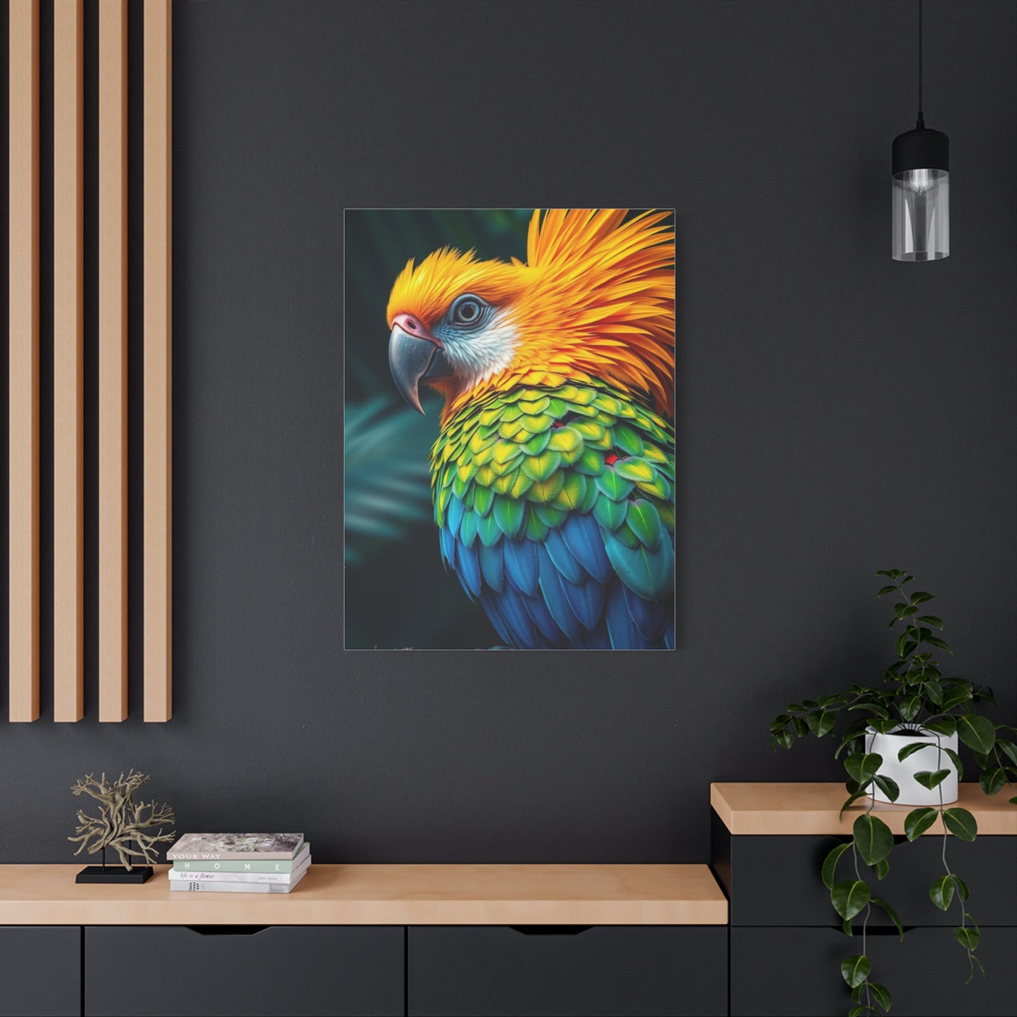 Elite Tropical Birds Art Vision Wall Art & Canvas Print