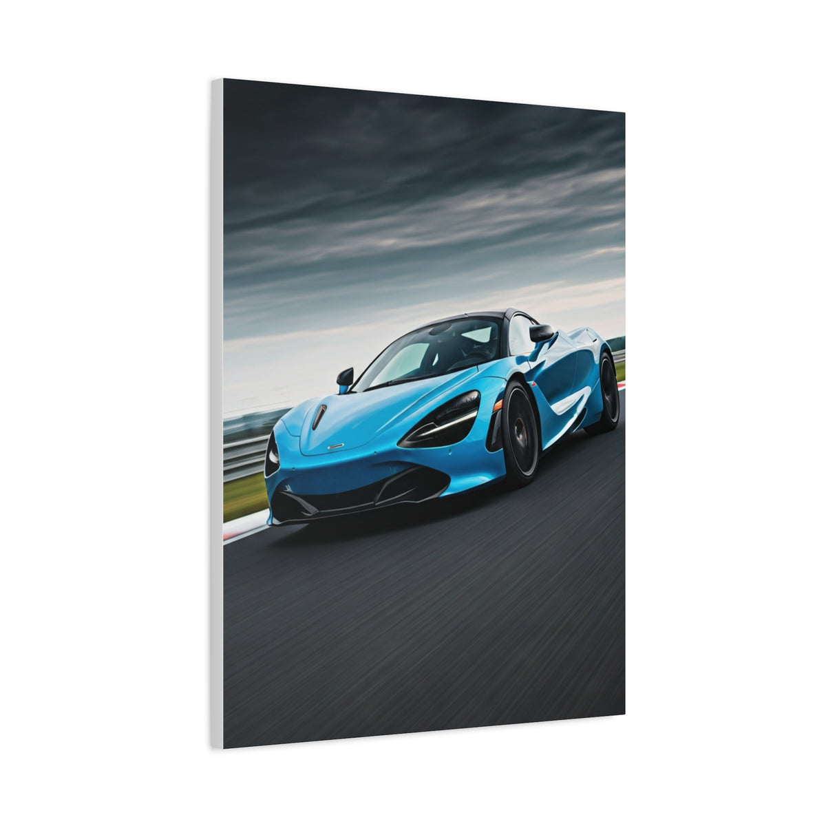 McLaren 720S High-Speed Circuit Attack Wall Art & Canvas Prints