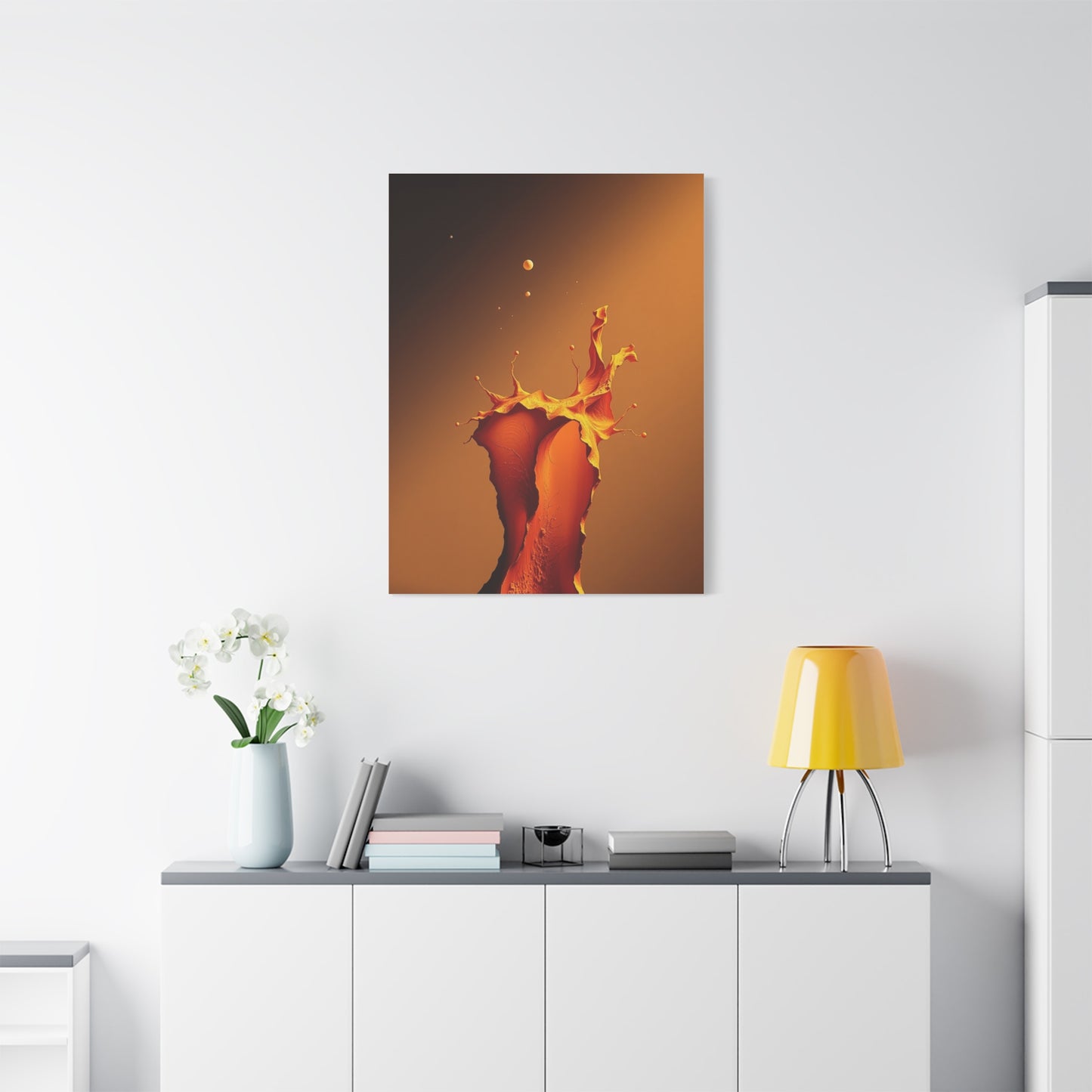 Shades of Brown Art Supreme Canvas Wall Art & Canvas Print