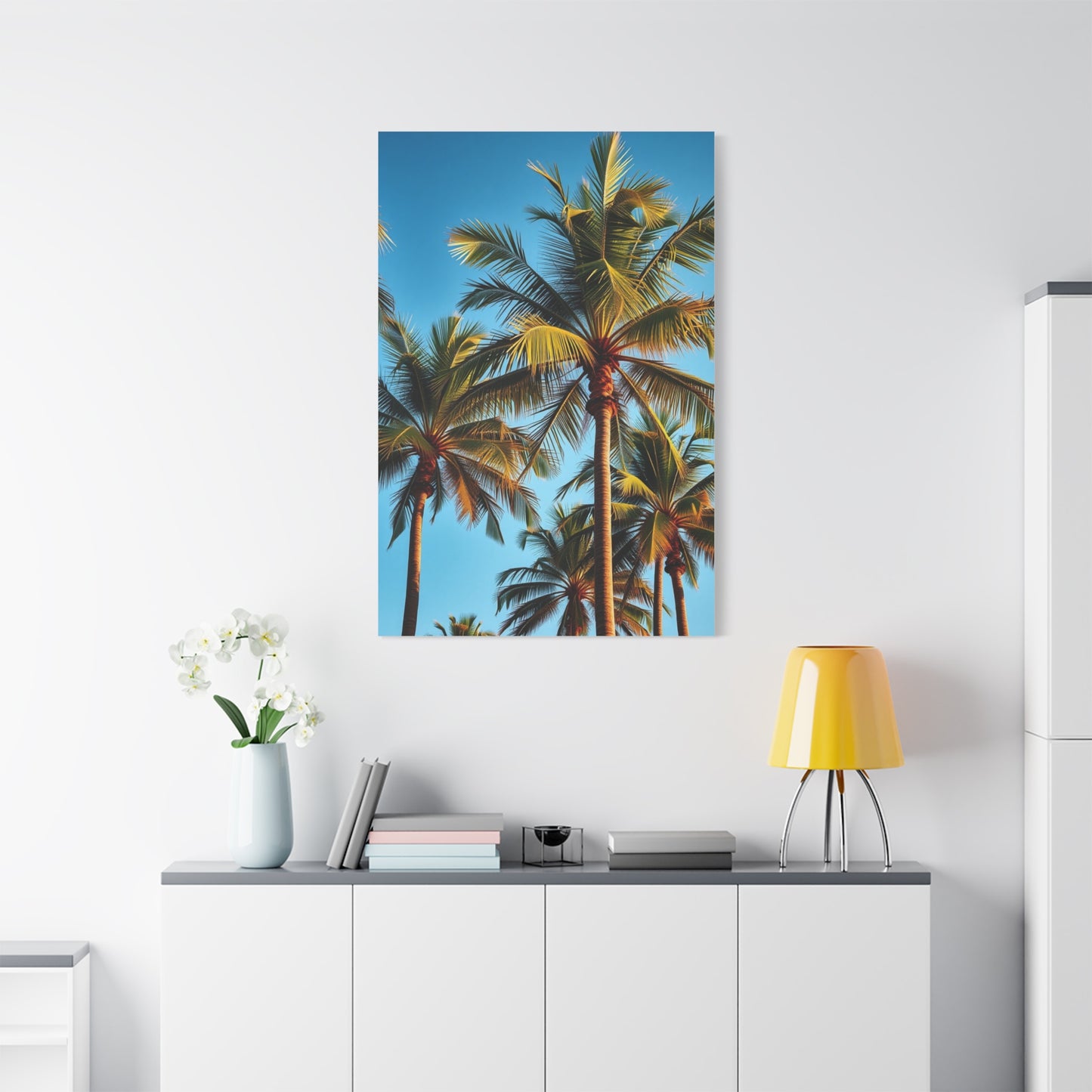 Tranquil Palmscape Wall Art & Canvas Print