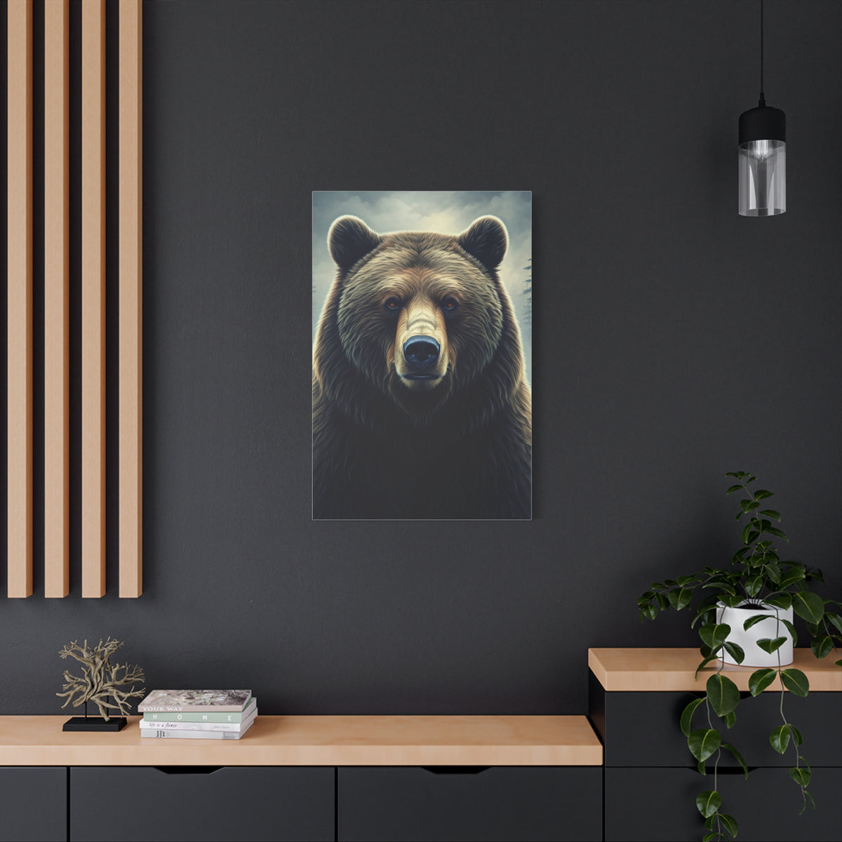 Soft Daylight Bear Portrait Wall Art & Canvas Prints
