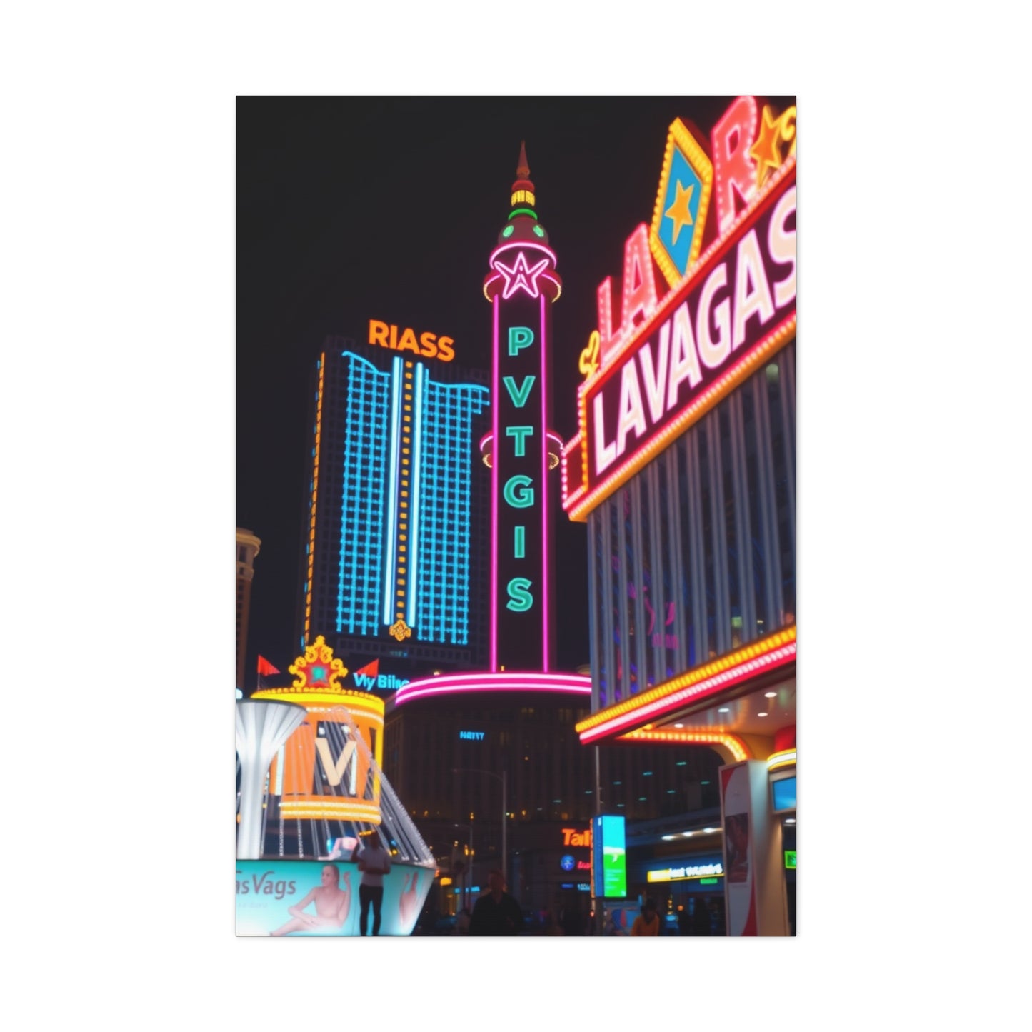 Collection Las Vagas Art Wall Art & Canvas Print