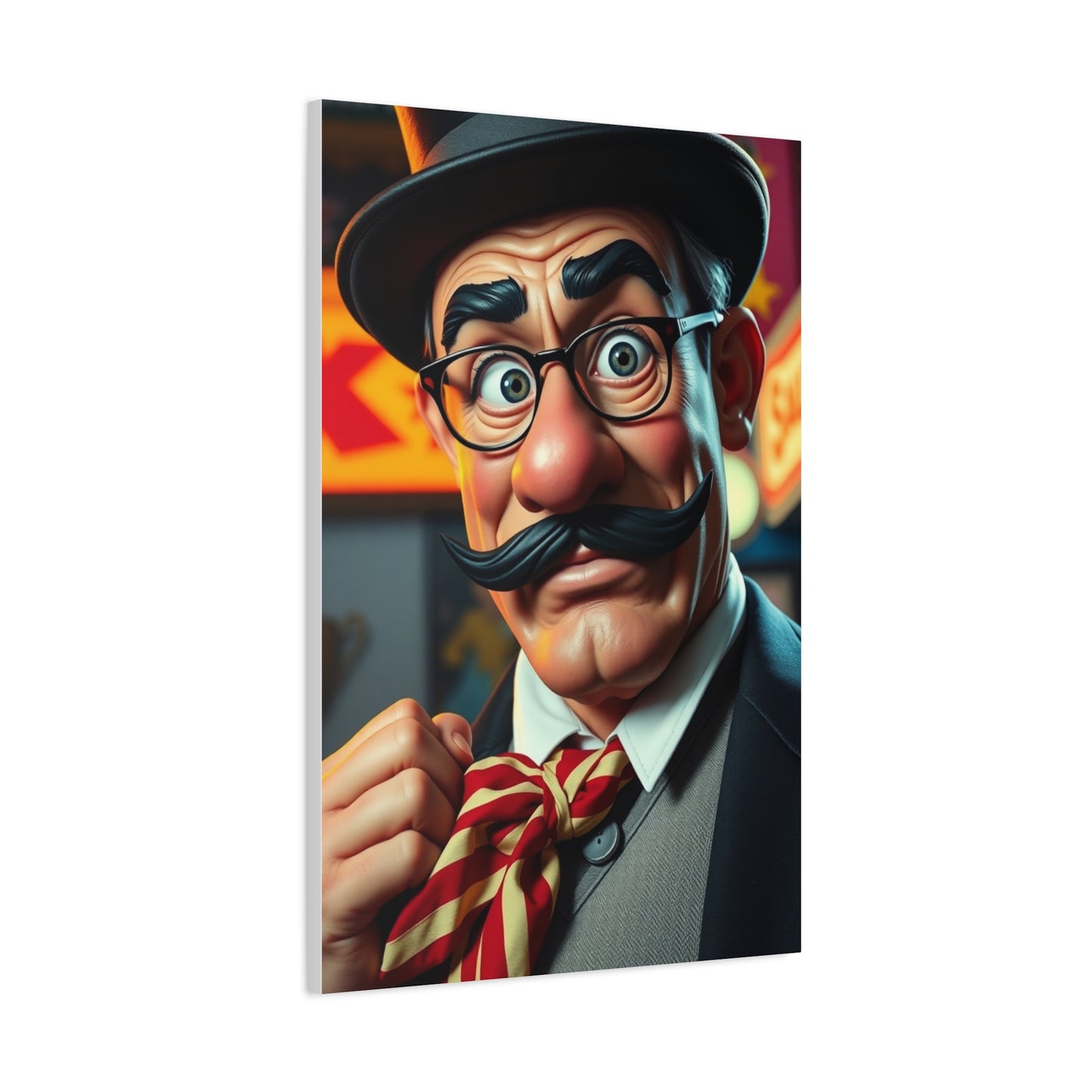 Elite Rich Uncle Pennybags Art Vision Wall Art & Canvas Print