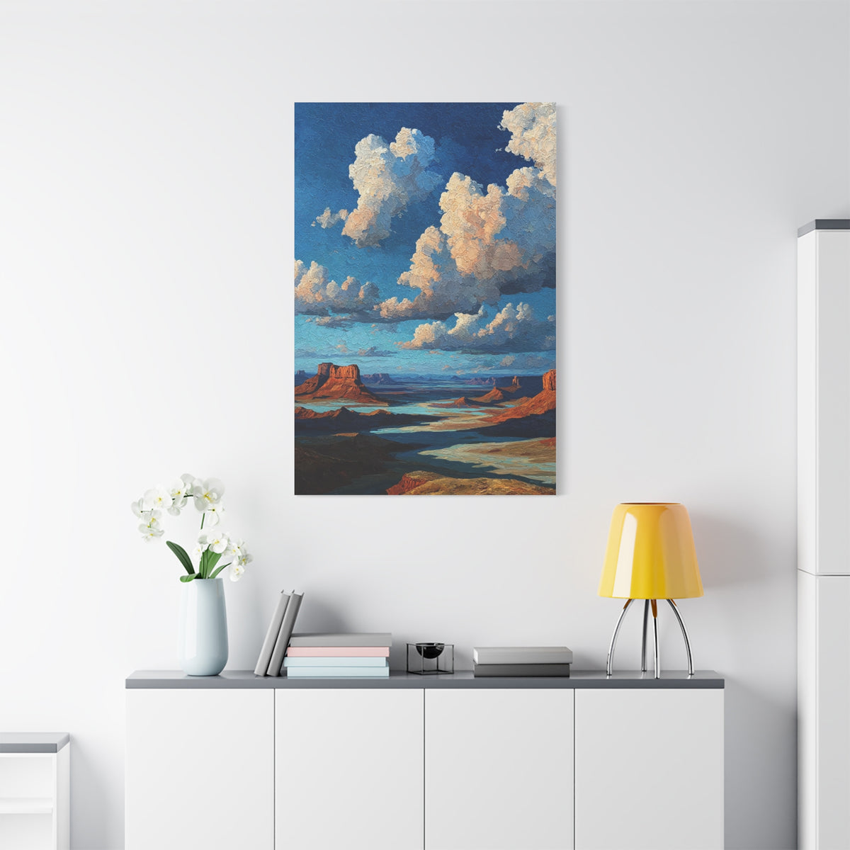 Grand Canyon Sky Vista Landscape Wall Art & Canvas Print