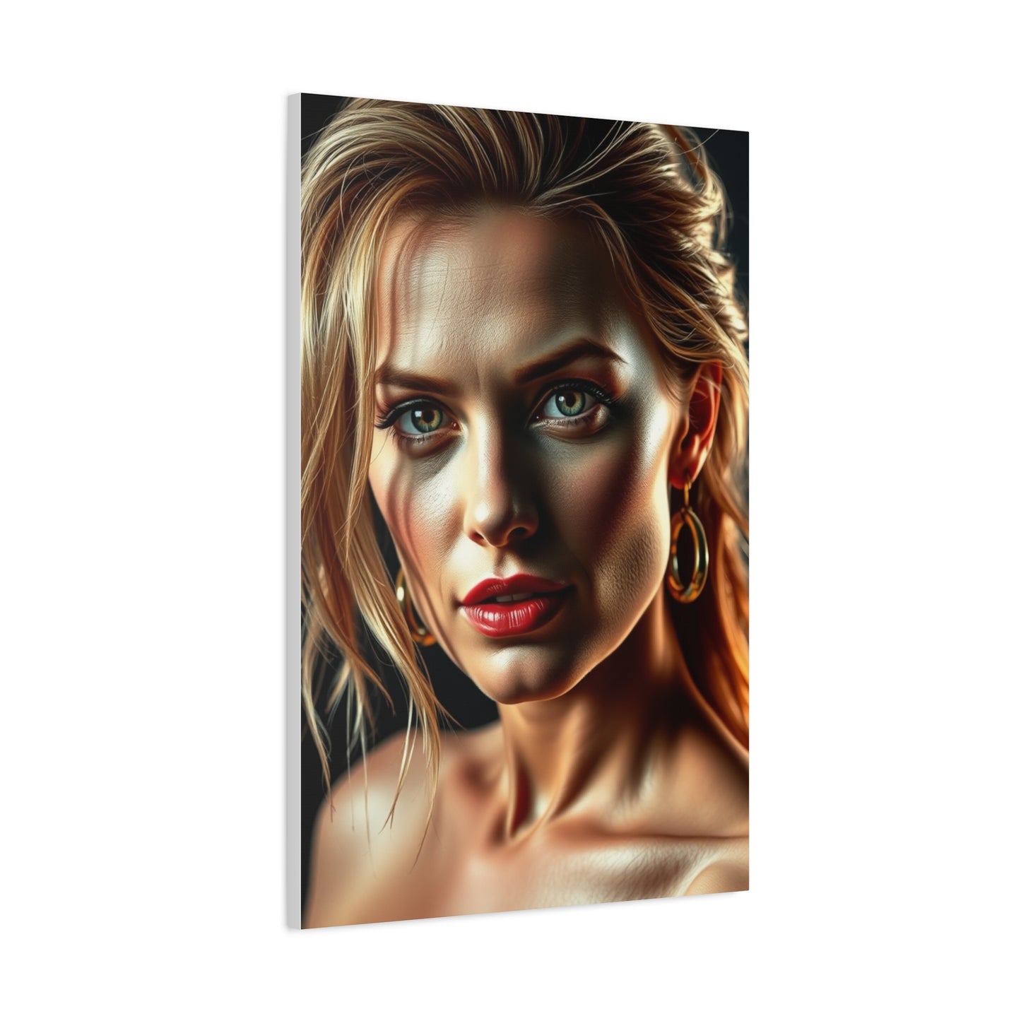 Glamour Gaze Canvas Wall Art & Canvas Print