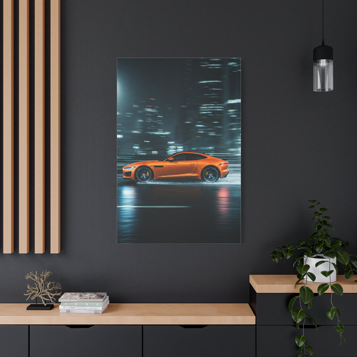 Jaguar F-Type Urban Street Performance Wall Art & Canvas Prints