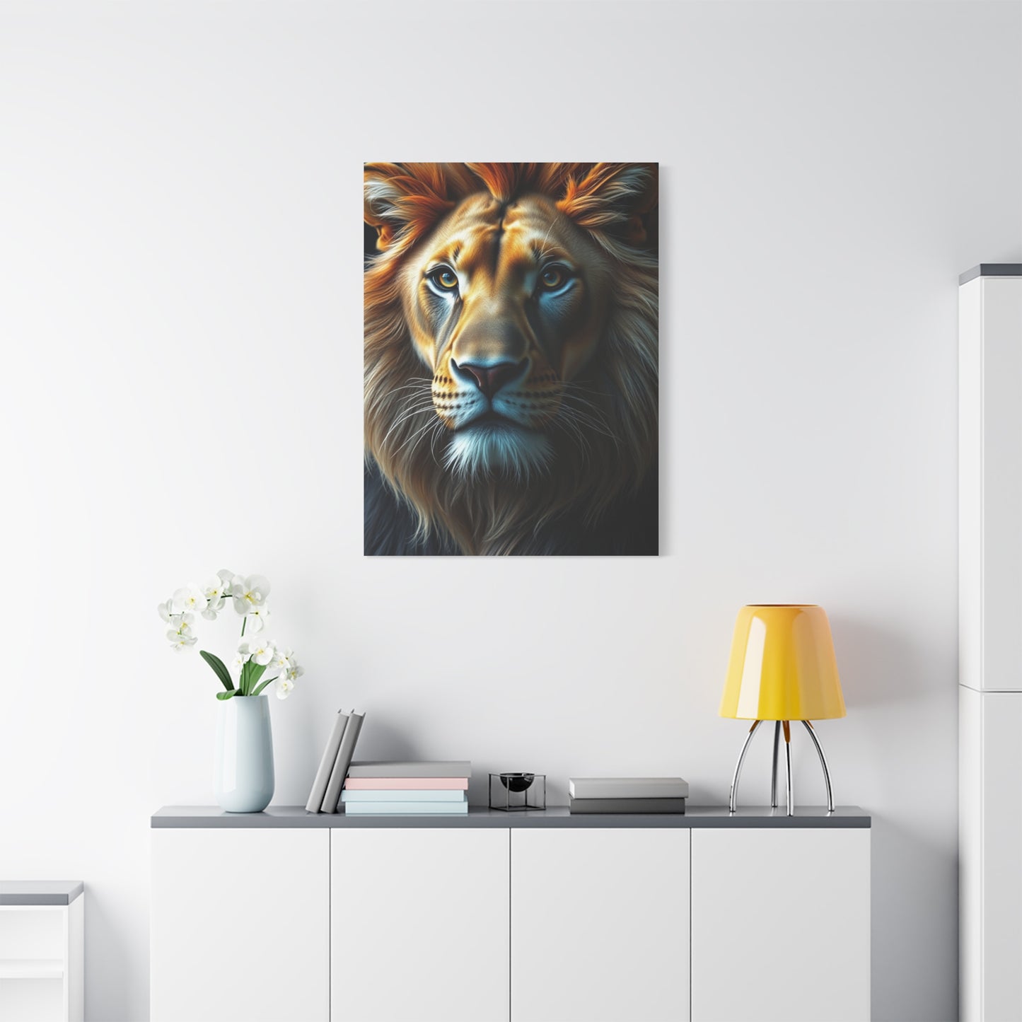 Crowned Monarch Canvas Wall Art & Canvas Print