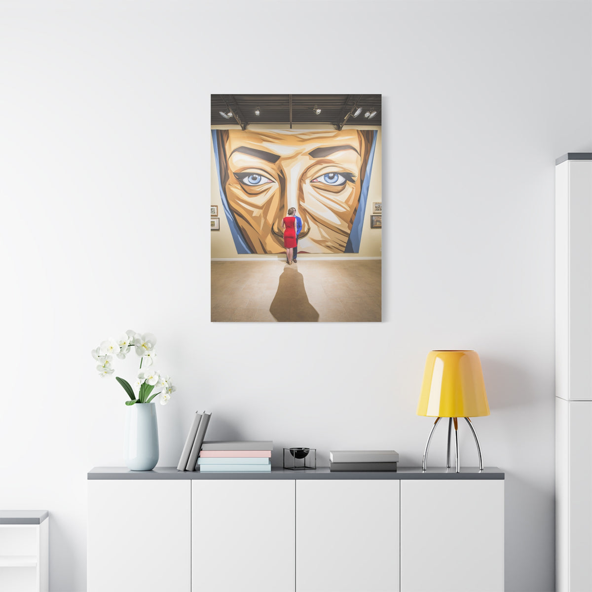 Monumental Contemporary Gallery Portrait Wall Art & Canvas Print