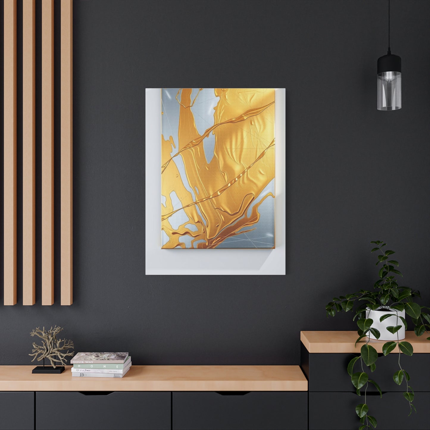 Gold & Silver Canvas Art Supreme Canvas Wall Art & Canvas Print