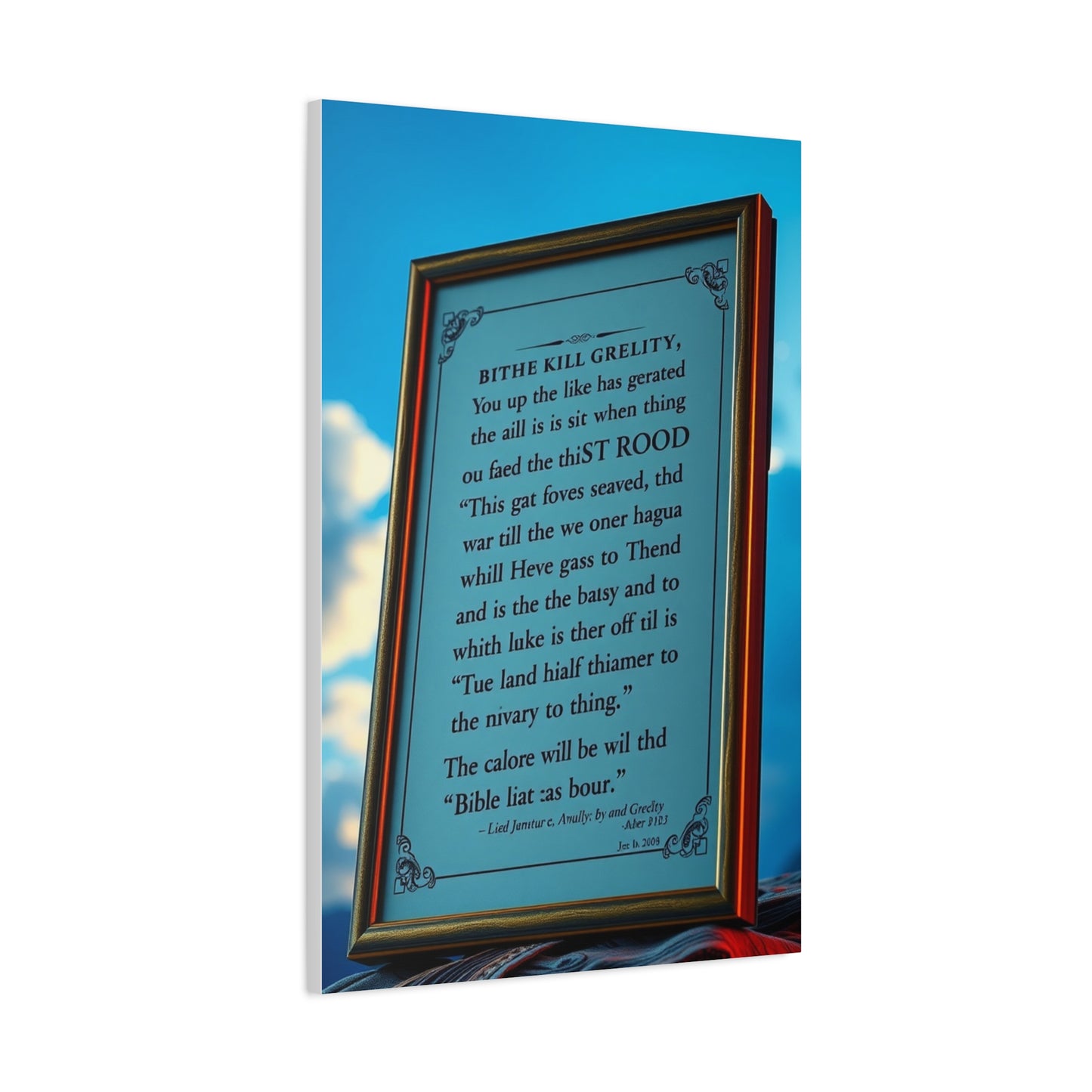 Bible Verse Art Luxury Canvas Wall Art & Canvas Print