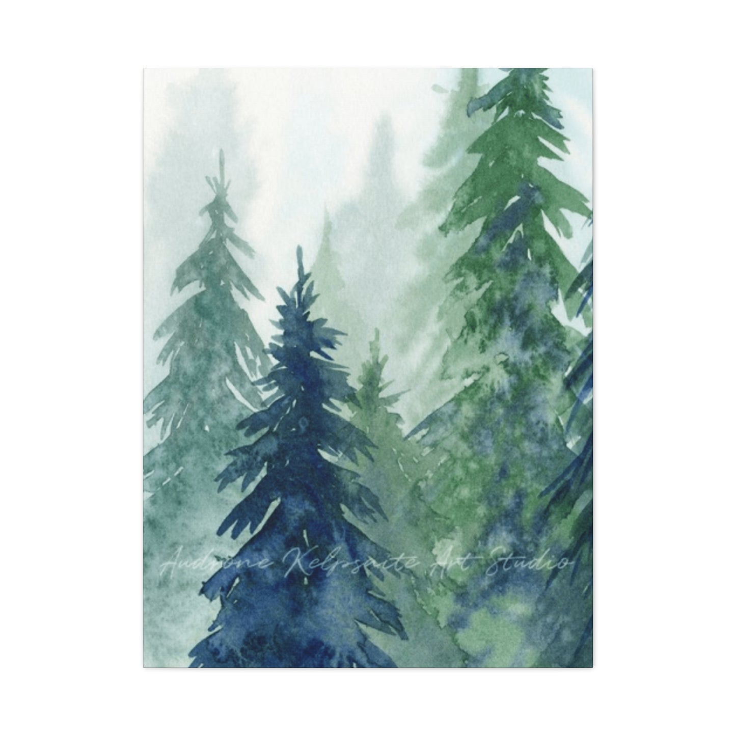 Long Pine Trees Wall Art & Canvas Prints