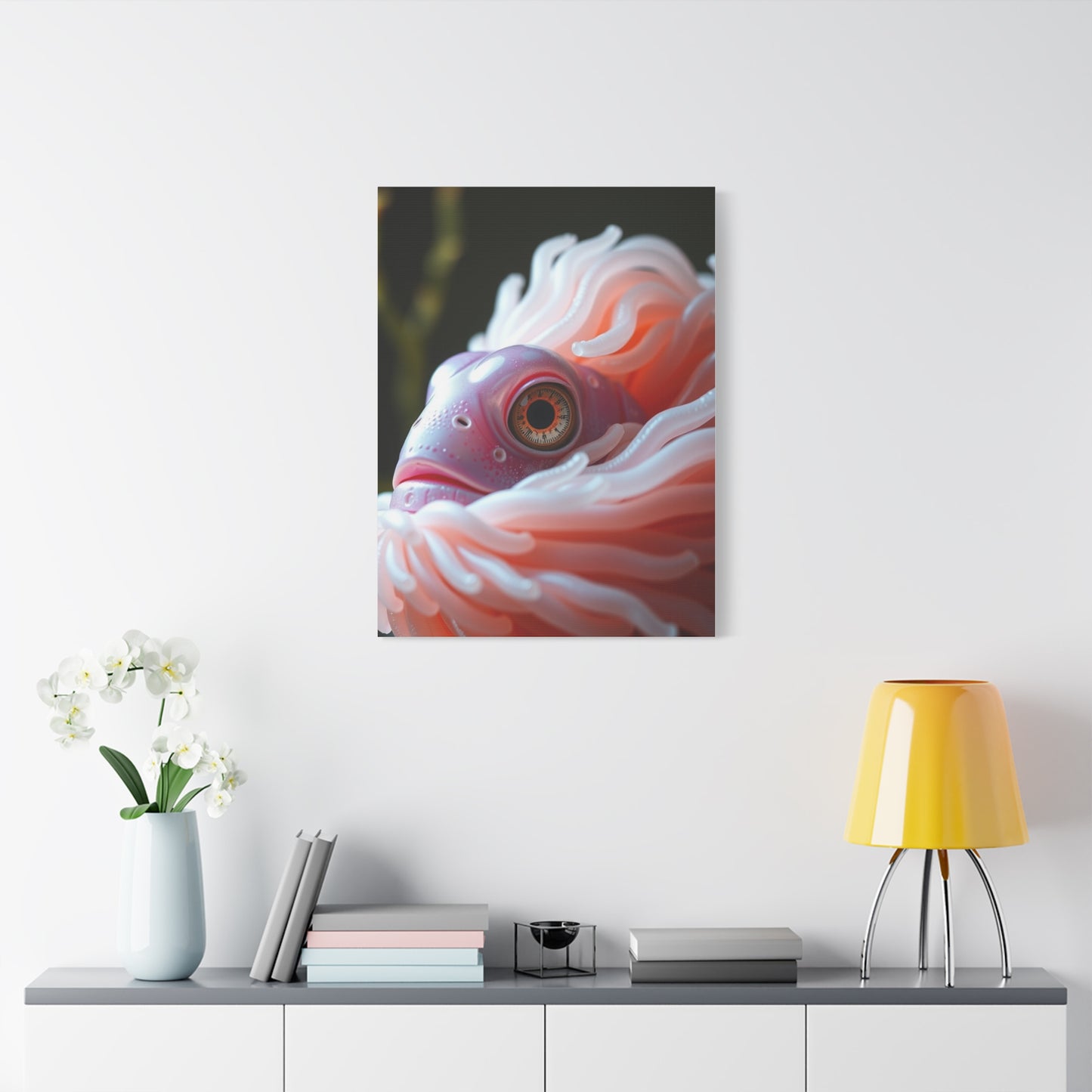 Tranquil Aquamarine Vista Wall Art & Canvas Print