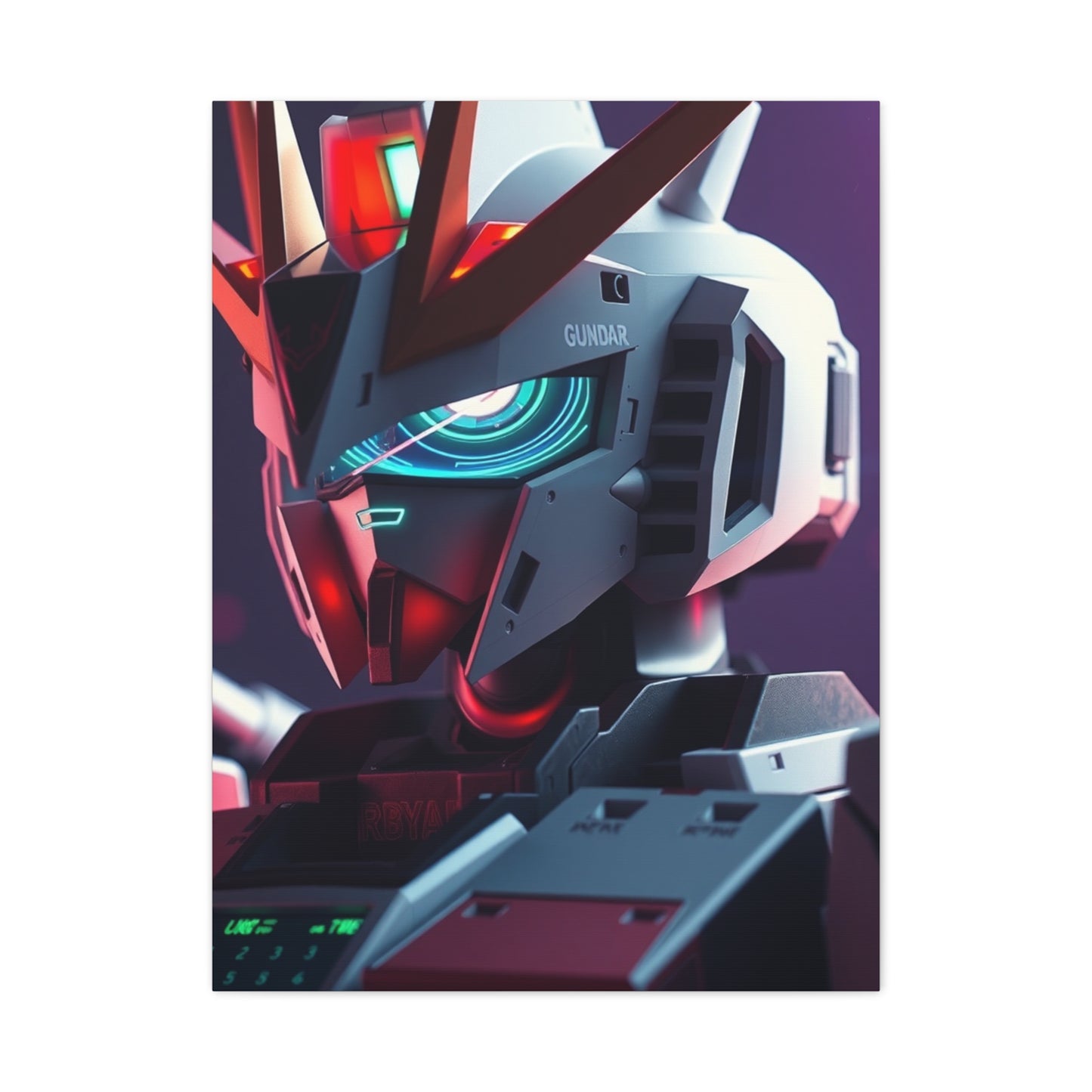 Gundam Art Supreme Canvas Gallery Wall Art & Canvas Print