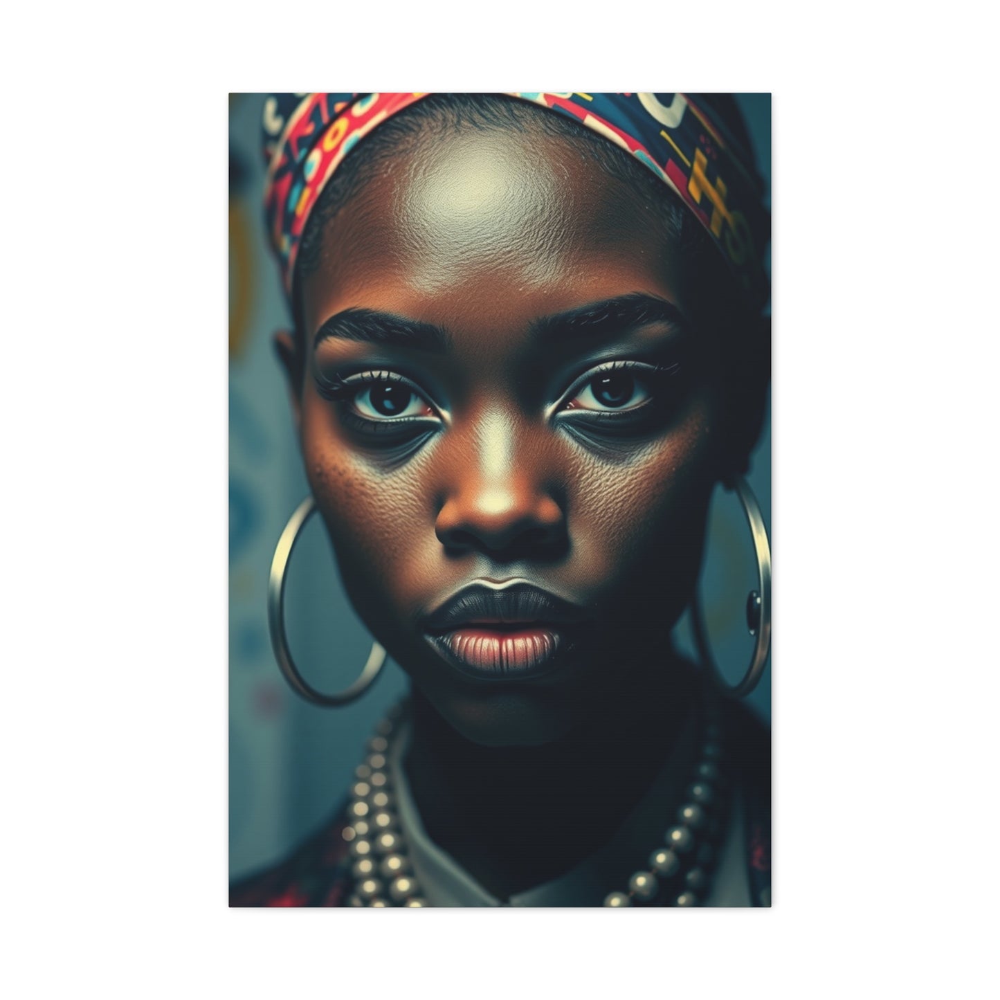 Baroness of Basquiats Chromatic Dream Wall Art & Canvas Print